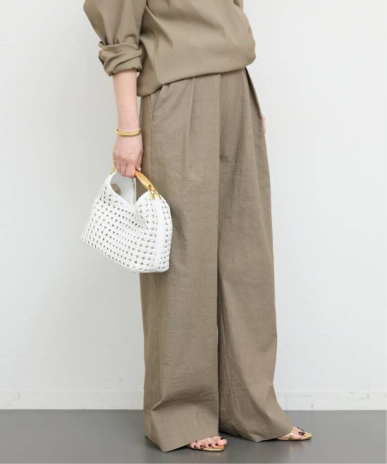 ELLEME/エレメ】 Boomerang Small Woven（ハンドバッグ）｜Deuxieme 