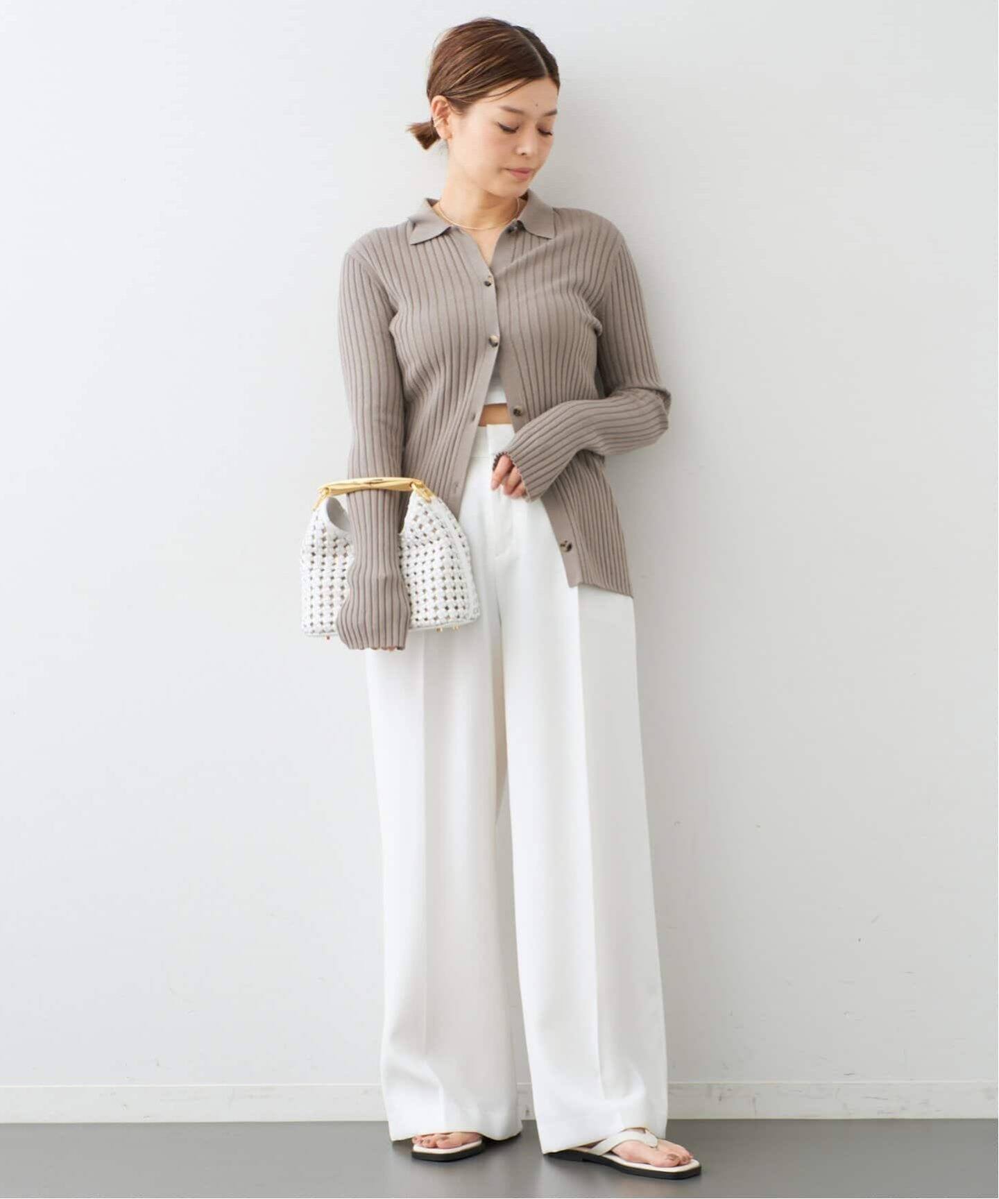 ELLEME/エレメ】 Boomerang Small Woven（ハンドバッグ）｜Deuxieme