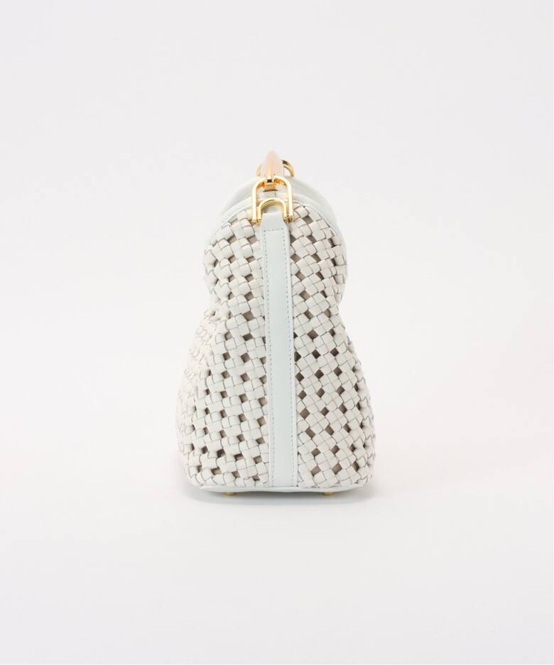 ELLEME/エレメ】 Boomerang Small Woven（ハンドバッグ）｜Deuxieme 