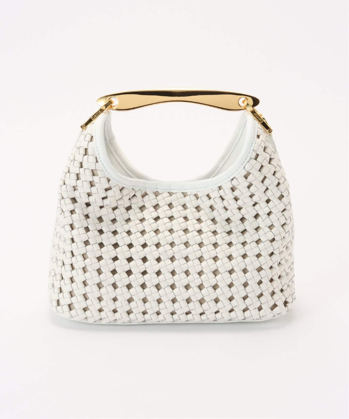 ELLEME/エレメ】 Boomerang Small Woven（ハンドバッグ