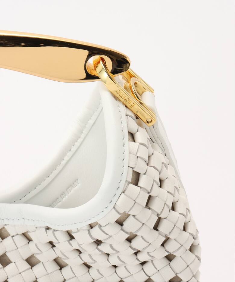 ELLEME/エレメ】 Boomerang Small Woven（ハンドバッグ）｜Deuxieme 
