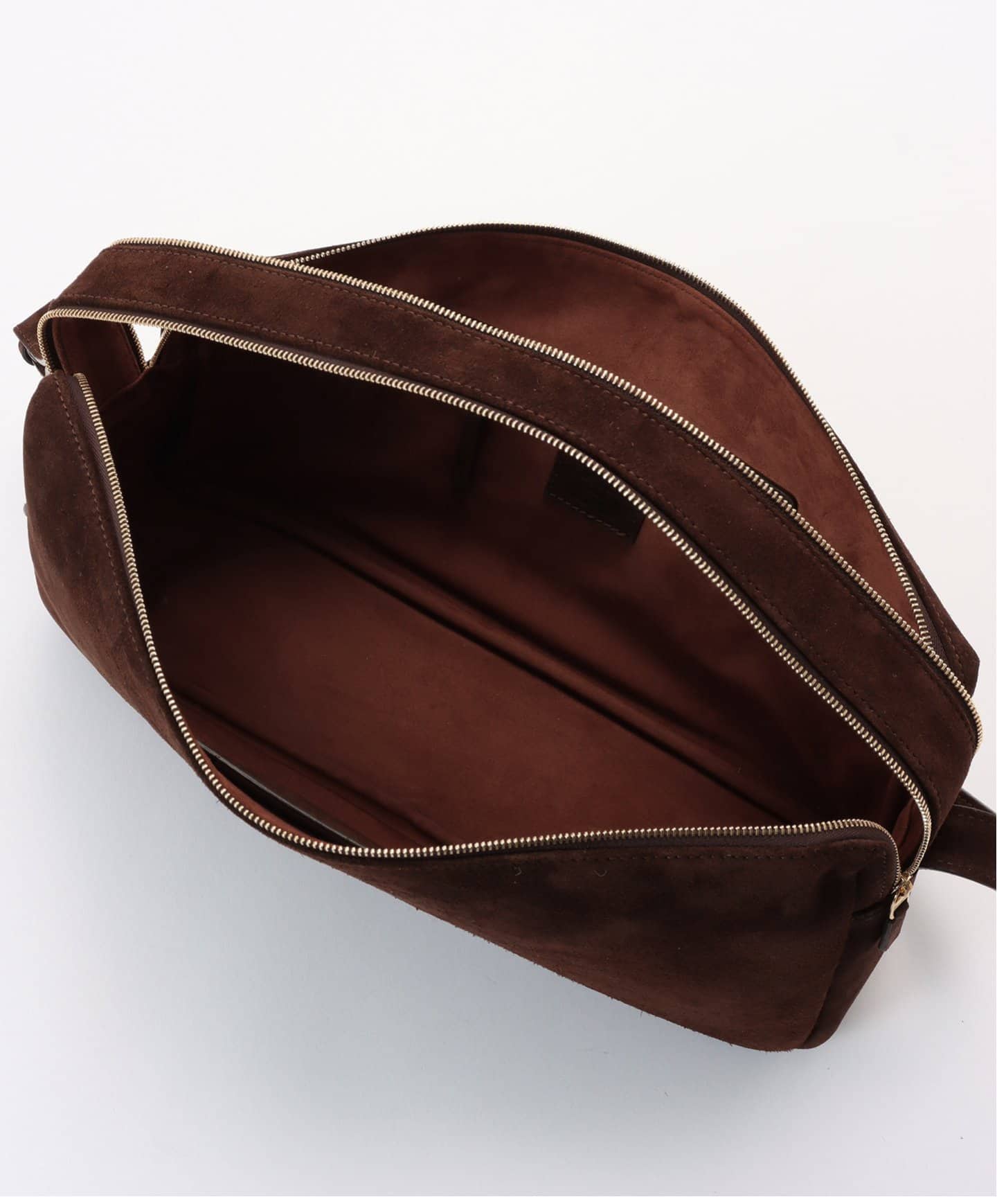 【日本完売】ELLEME/エレメ Trousse Large Suede Browny Trousse Large Suede Brownie - Trendy Work Bags - Elleme