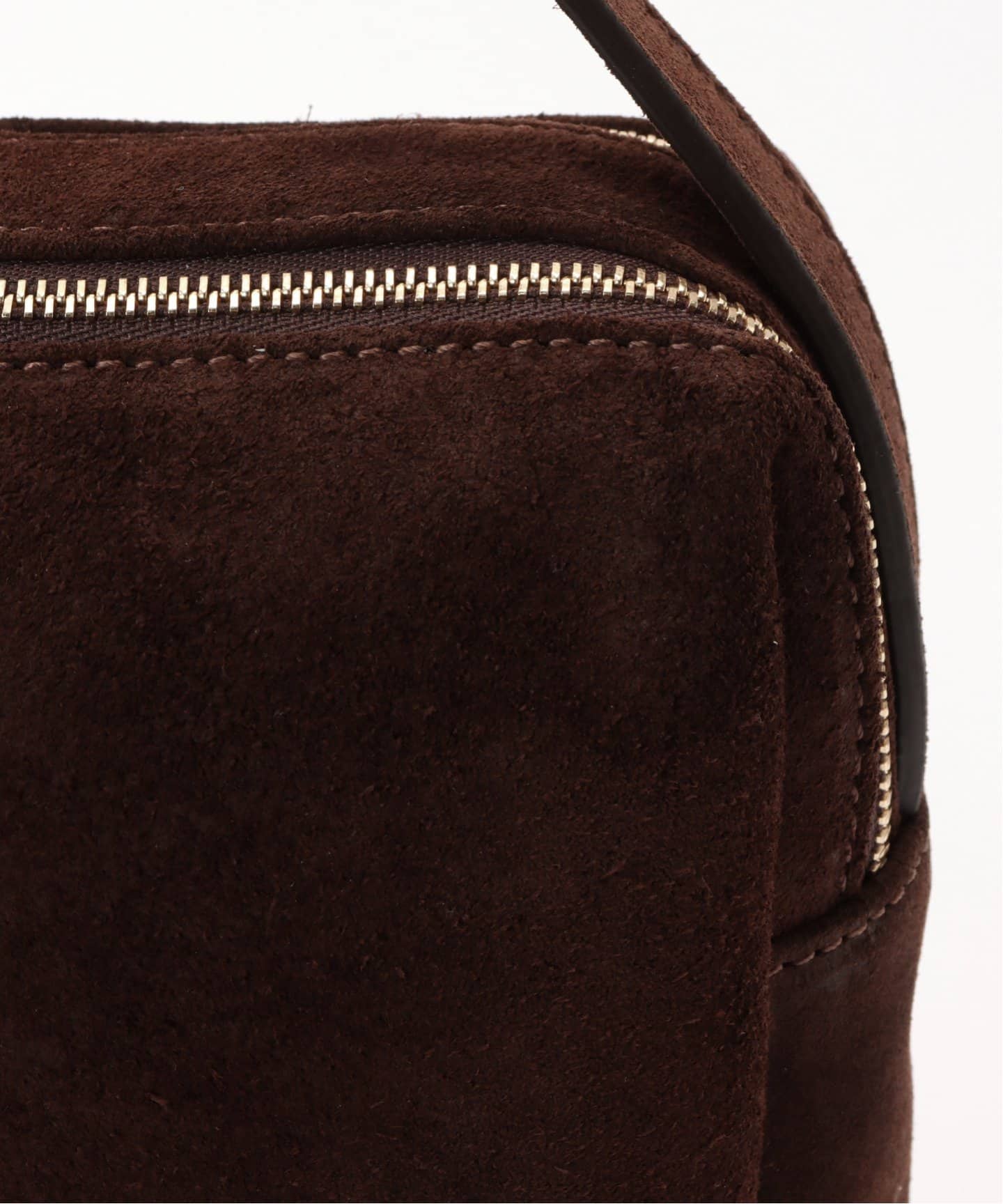 新品 Elleme エレメ バッグ Trousse Suede Browny Trousse Suede Brownie - Handbags for Women - Elleme