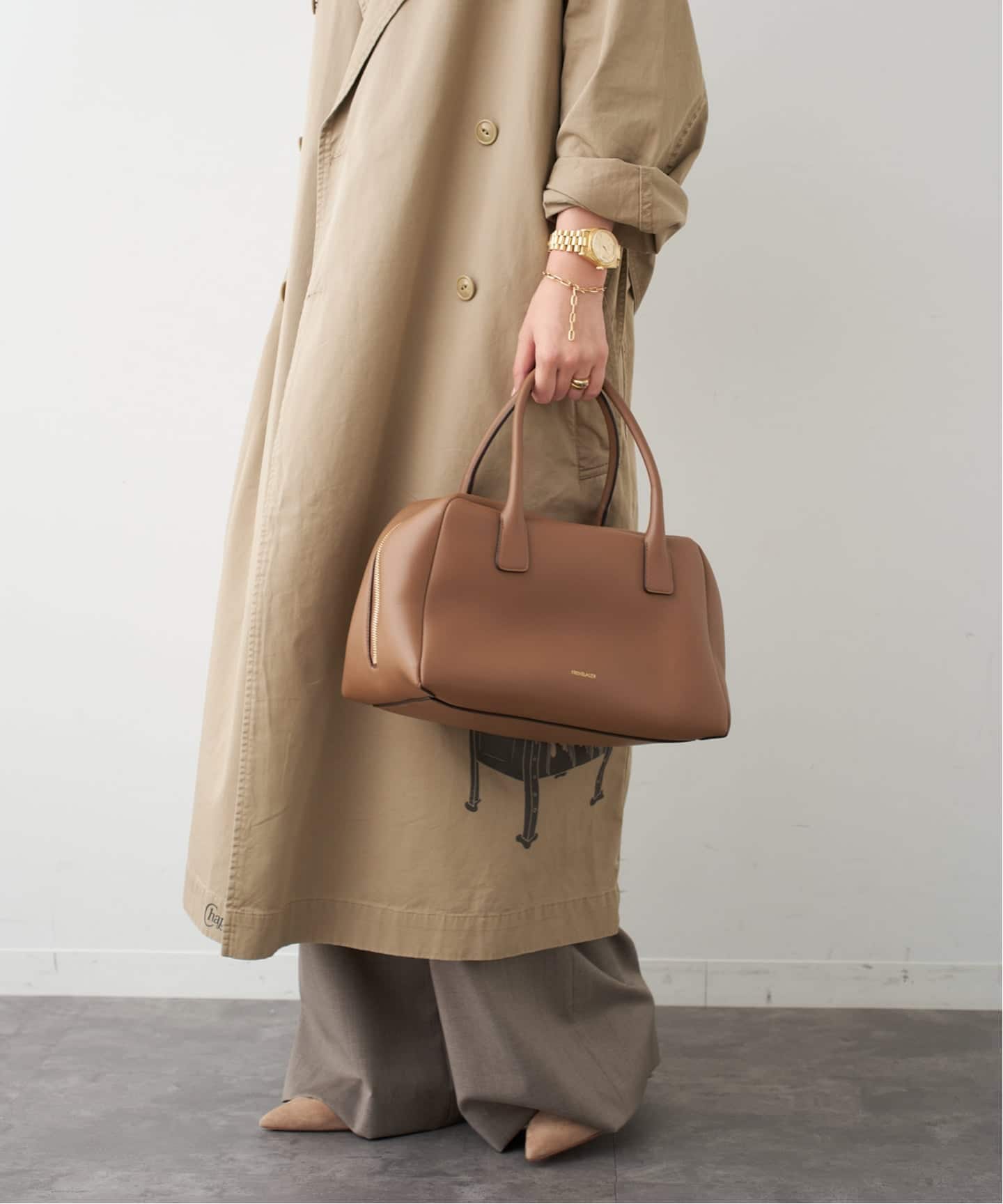 Deuxieme Classe フランツロアー BOWLING BAG FRENZLAUER/フランツロアー】BOWLING BAG（ボストンバッグ