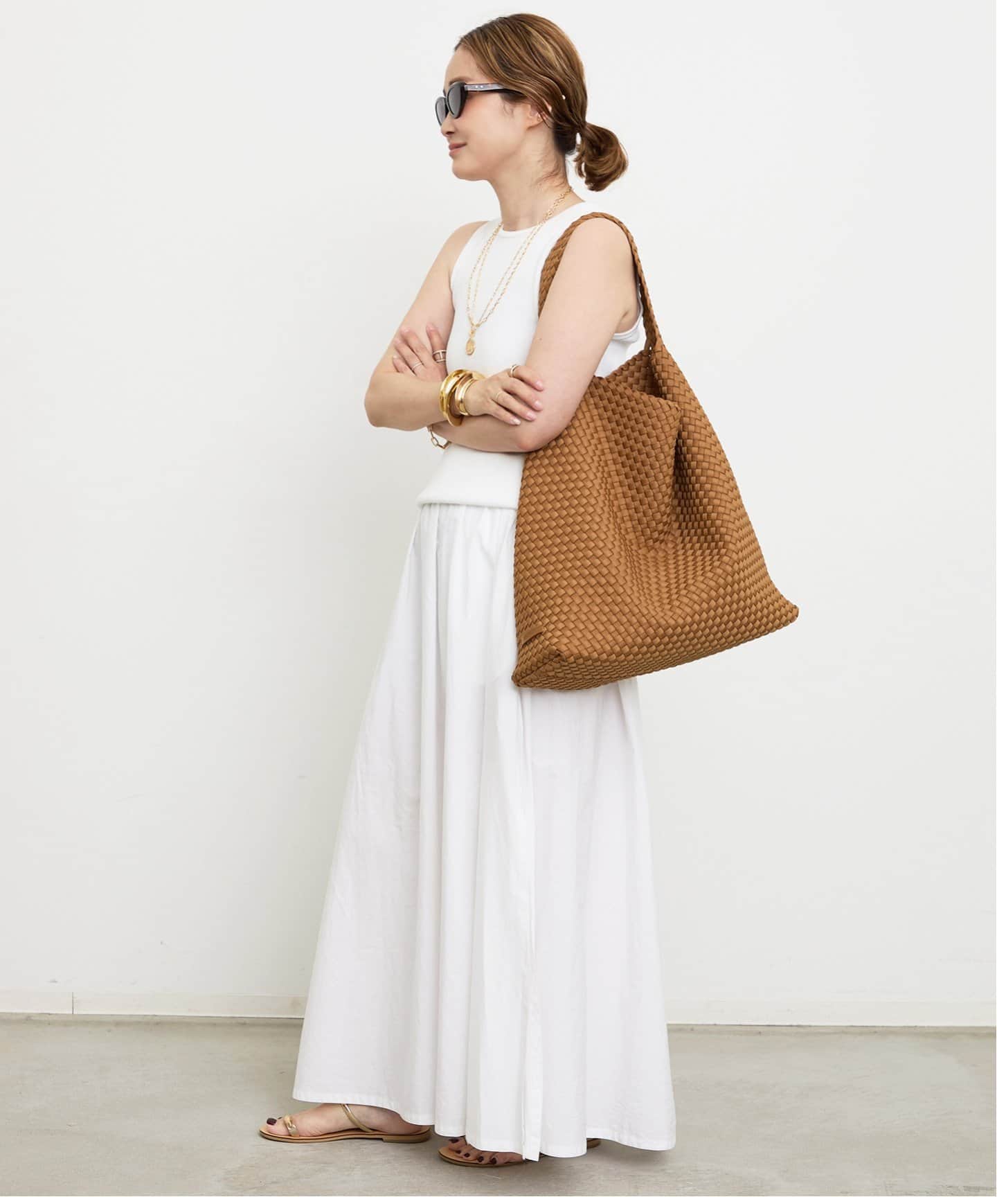 NAGHEDI/ナゲディ】Nomad Large Hobo（ショルダーバッグ