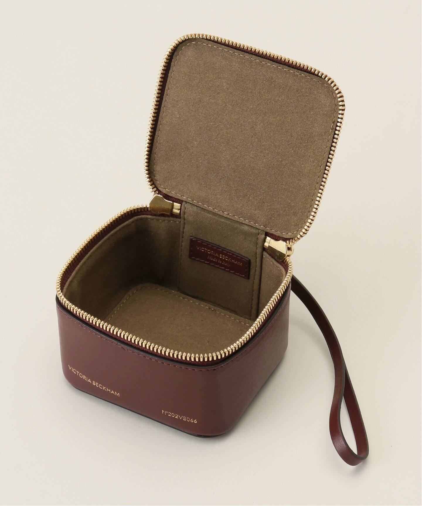【Victoria Beckham】マイクロメタリックレザーバニティバッグ VICTORIA BECKHAM/ヴィクトリアベッカム】 VANITY MICRO バッグ