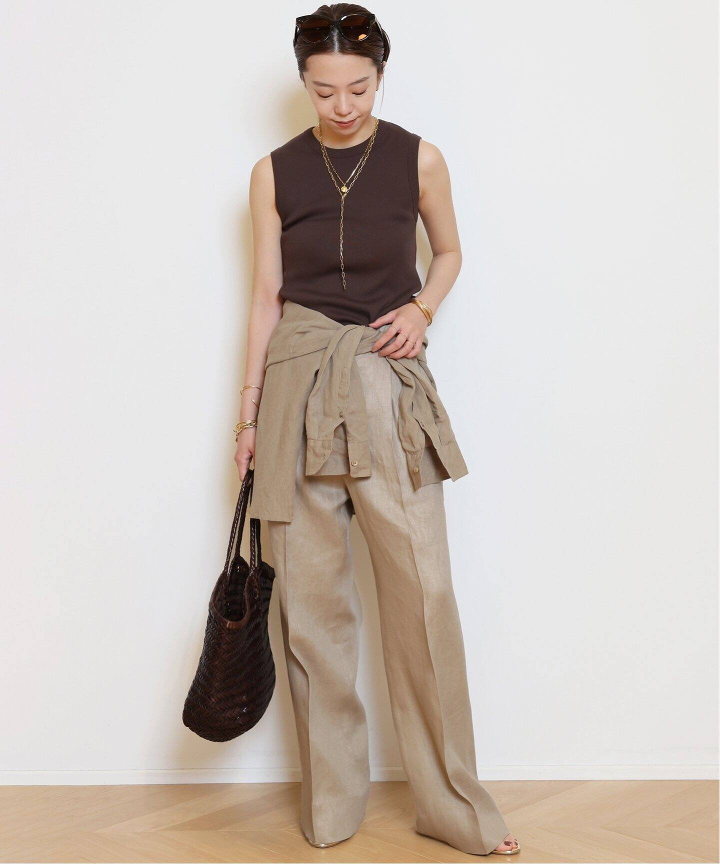 MUSE de Deuxieme Classe/DRAGON brownトート Deuxieme Classe（ドゥーズィエムクラス）の「DRAGON TOTE