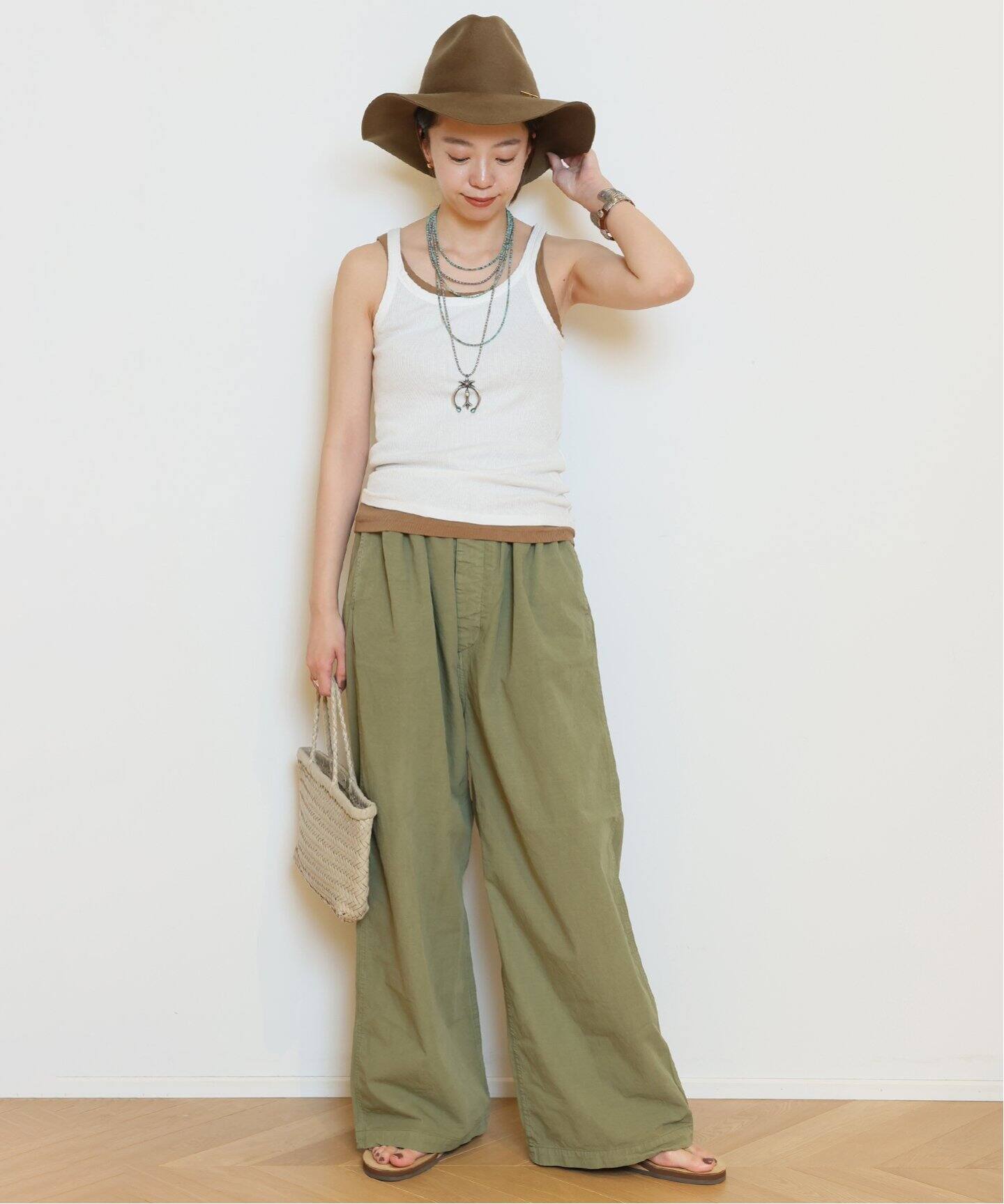 DRAGON/ドラゴン】MINI FLAT GORA バッグ（かごバッグ）｜MUSE de