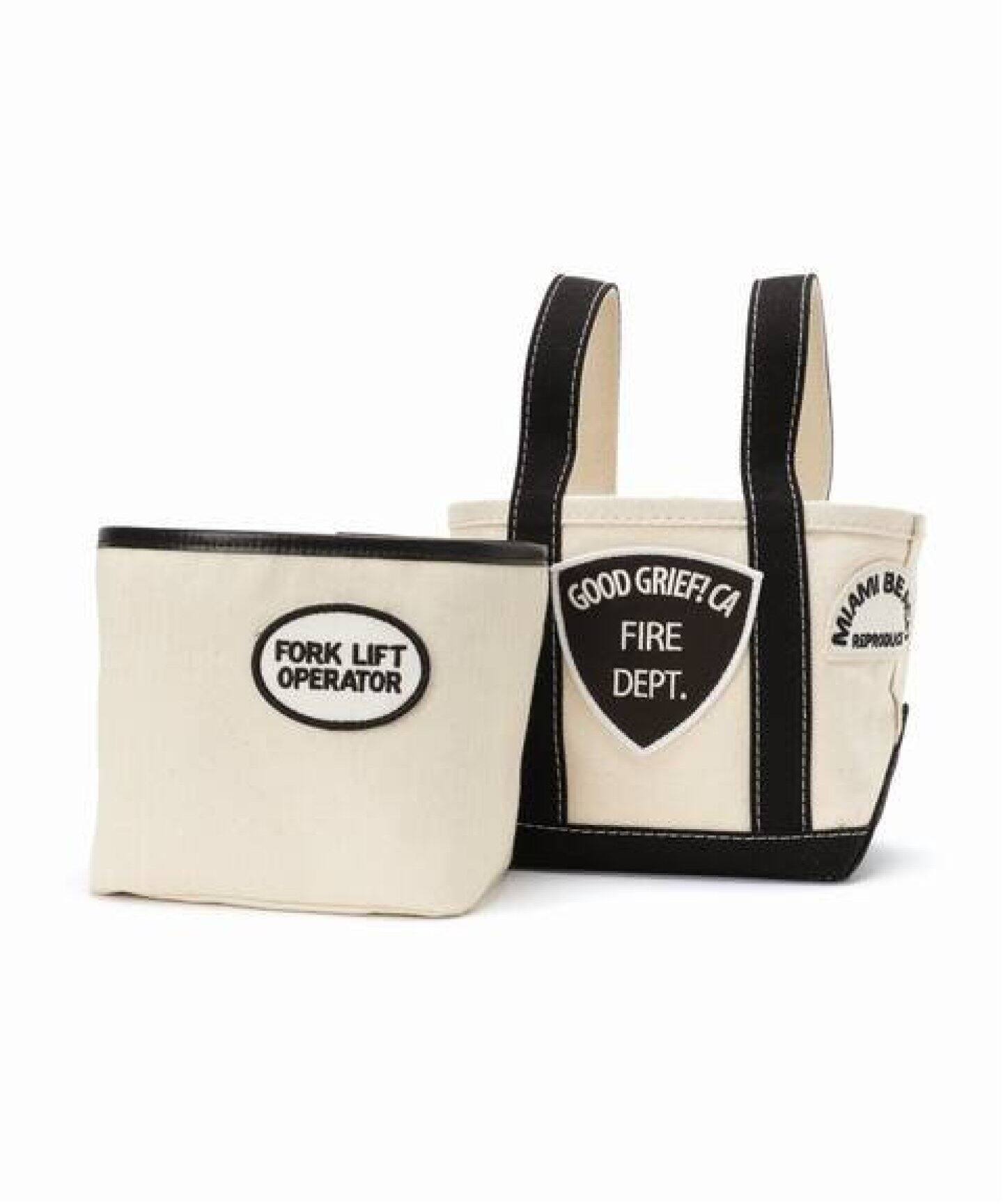 GOOD GRIEF!/グッドグリーフ】 PATCHES TOTE BAG（トートバッグ  