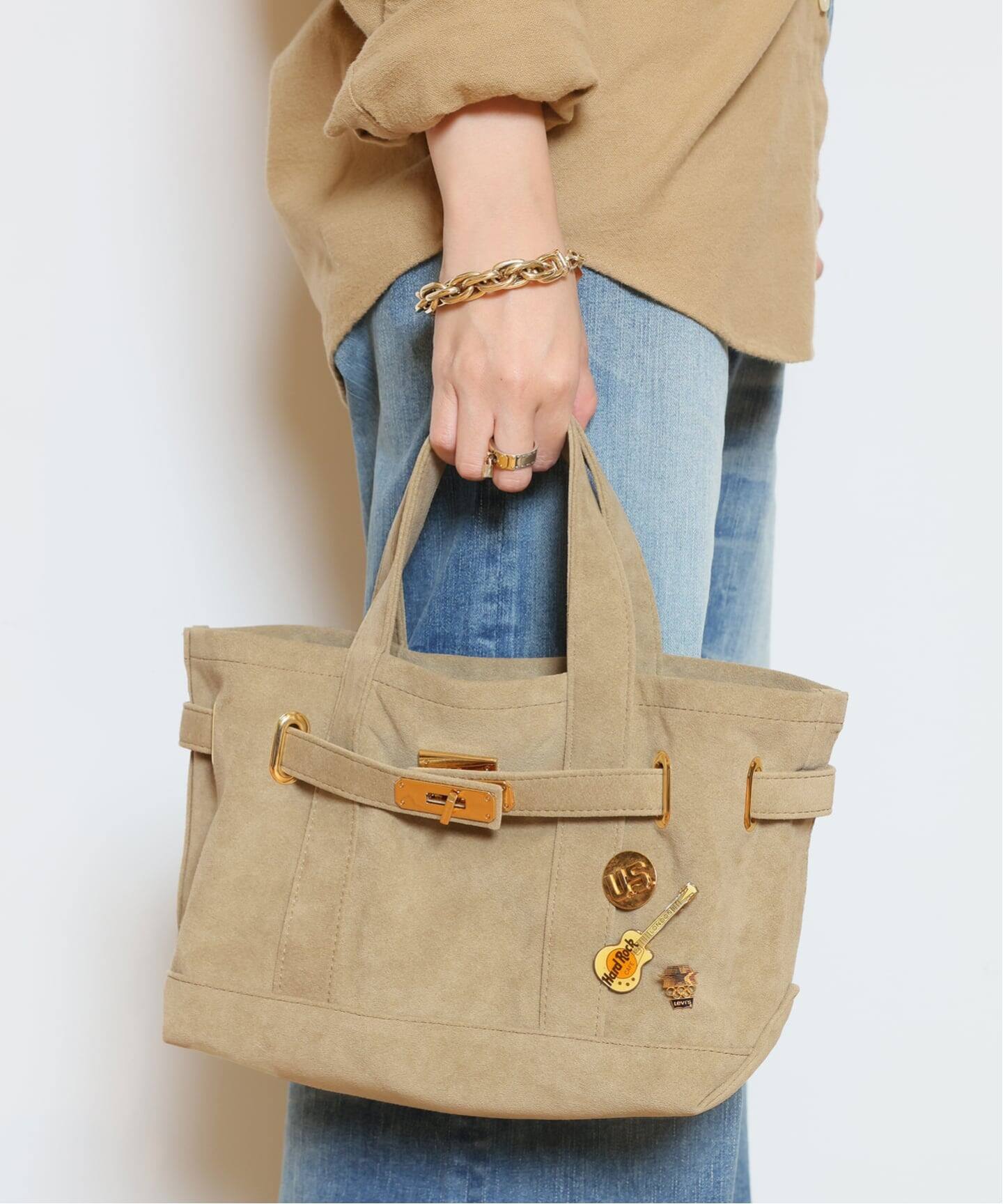 SITA PARANTICA/シータパランティカ】Ultrasuede カナグツキミニトート  