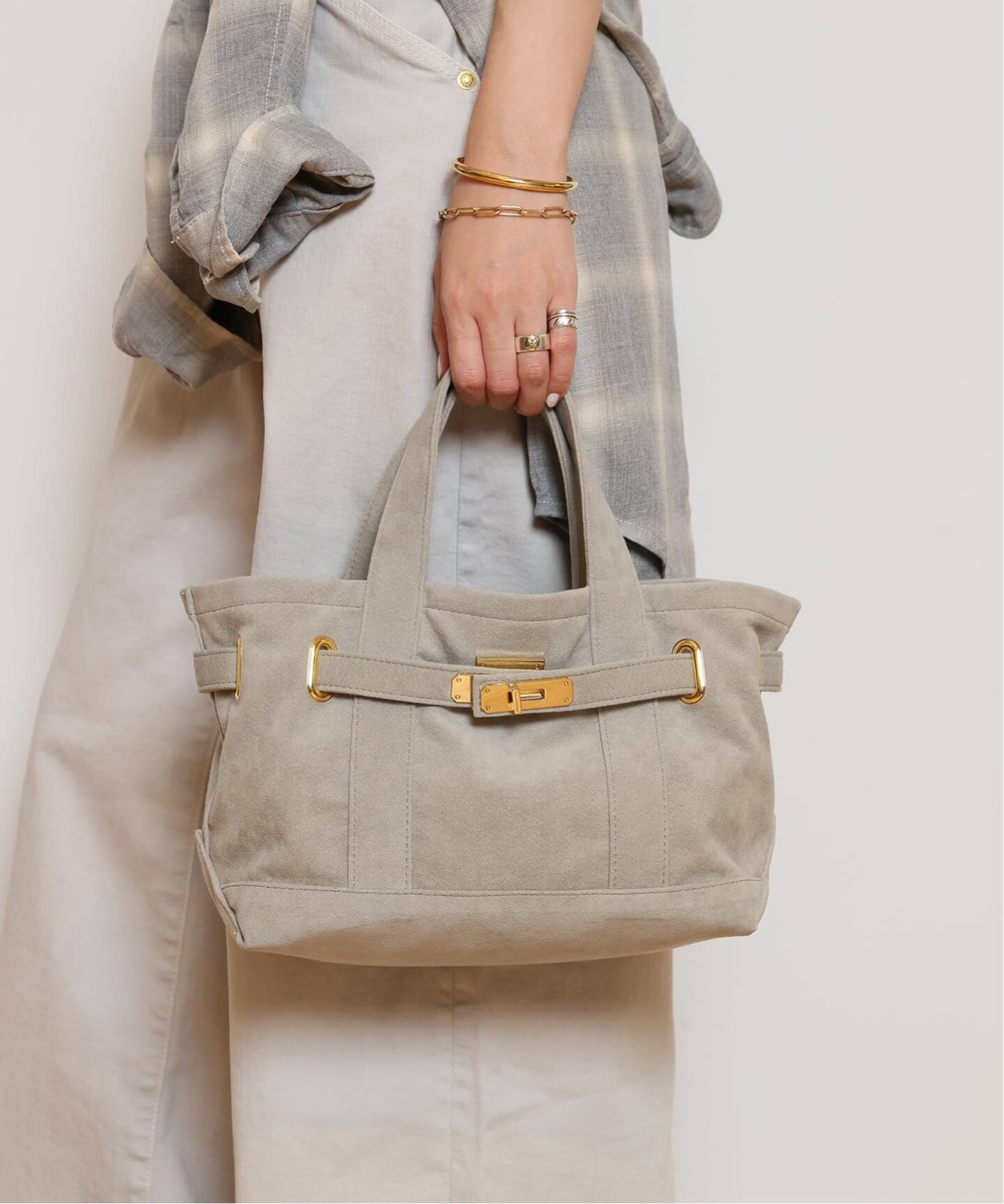 SITA PARANTICA/シータパランティカ】Ultrasuede カナグツキミニトート  