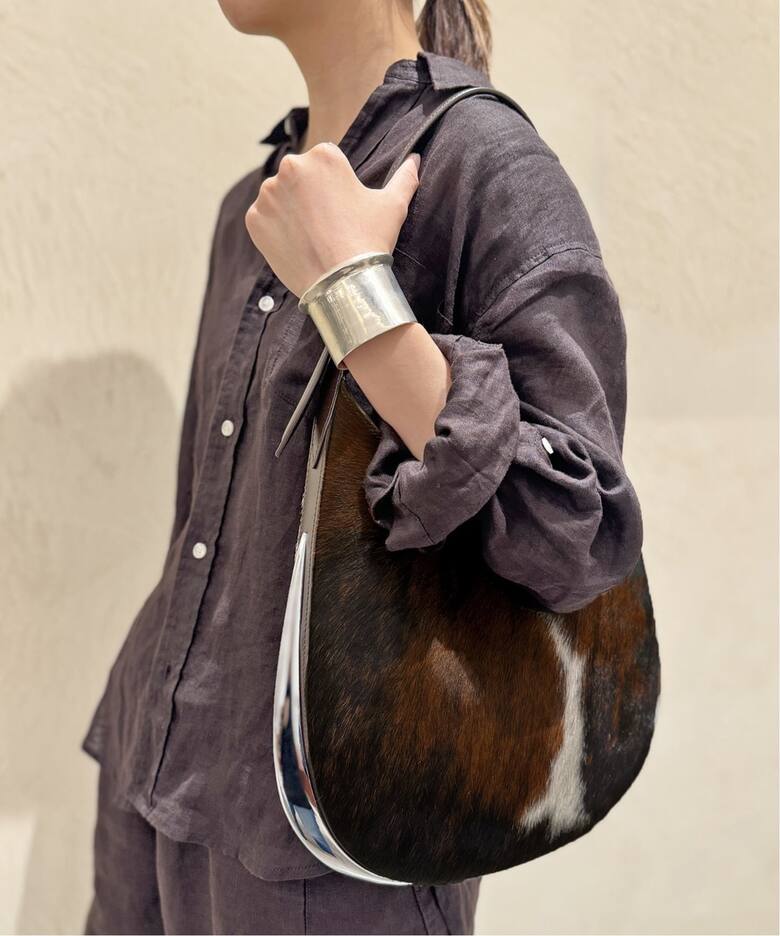 BENEDETTA BRUZZICHES/ベネデッタ ブルッツィケス】CALF HOBO バッグ 
