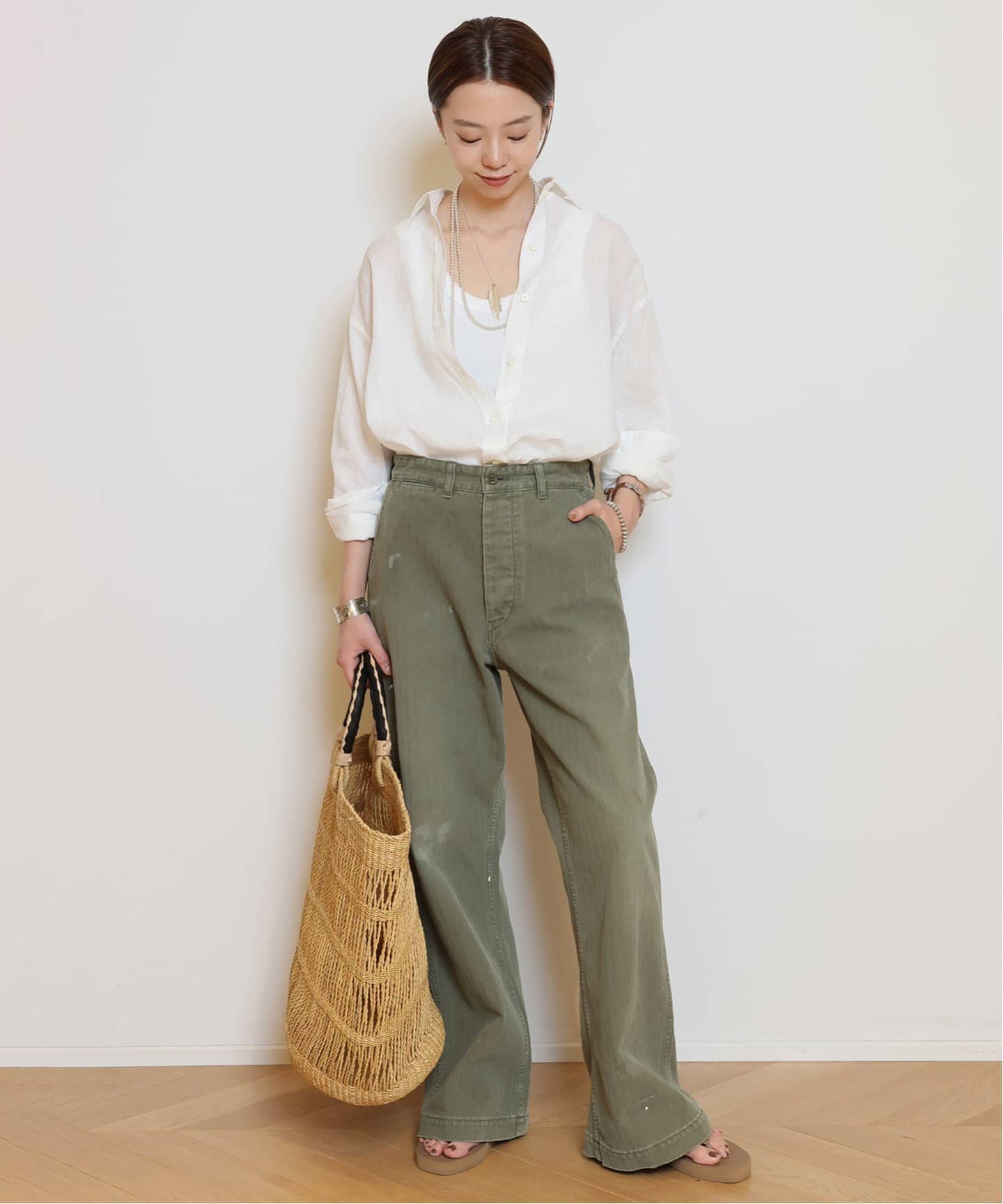BAGATELLE FRANCE/バガテル フランス】PANIER バッグ（かご