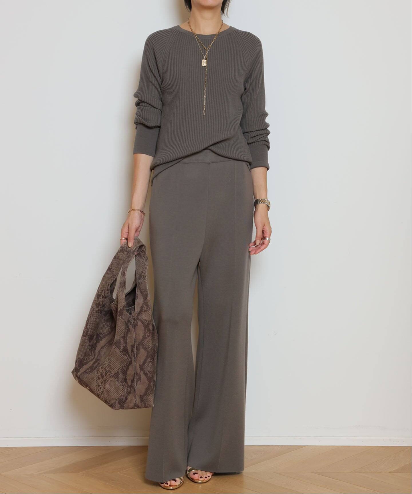 SITA PARANTICA/シータパランティカ】PYTHON PRINT SUEDE バッグ