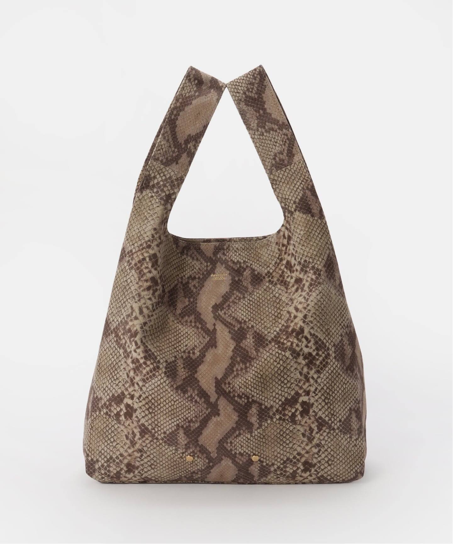 SITA PARANTICA/シータパランティカ】PYTHON PRINT SUEDE バッグ