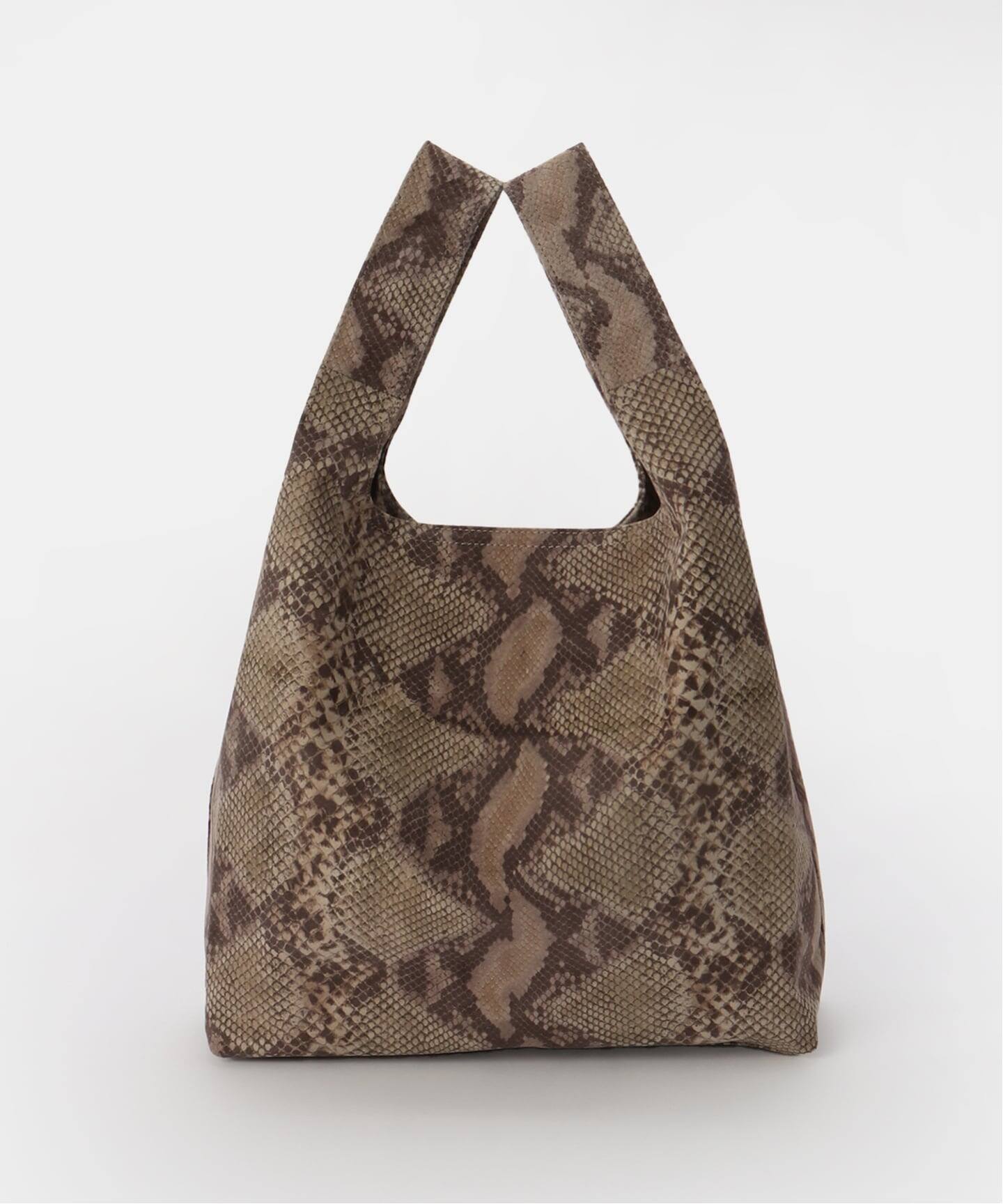 SITA PARANTICA/シータパランティカ】PYTHON PRINT SUEDE バッグ 