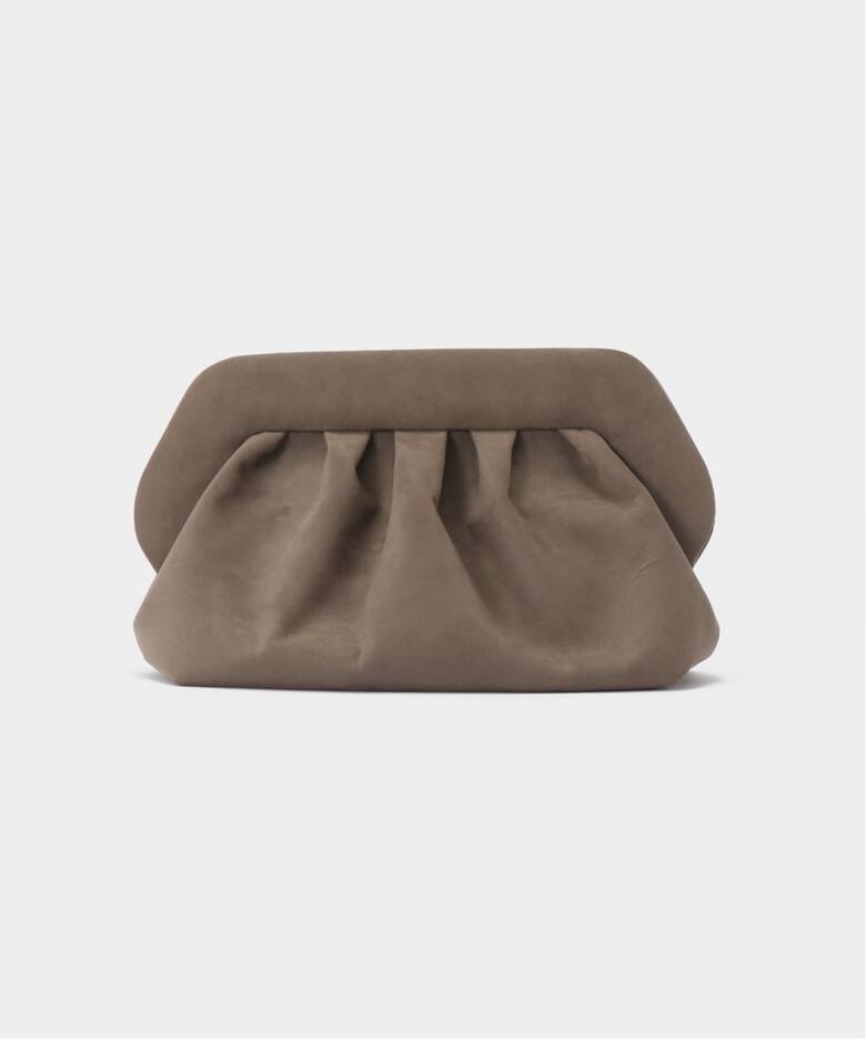 THEMOIRE/テモワール】 BIOS SUEDE CLUTCH BAG（クラッチバッグ）｜L 