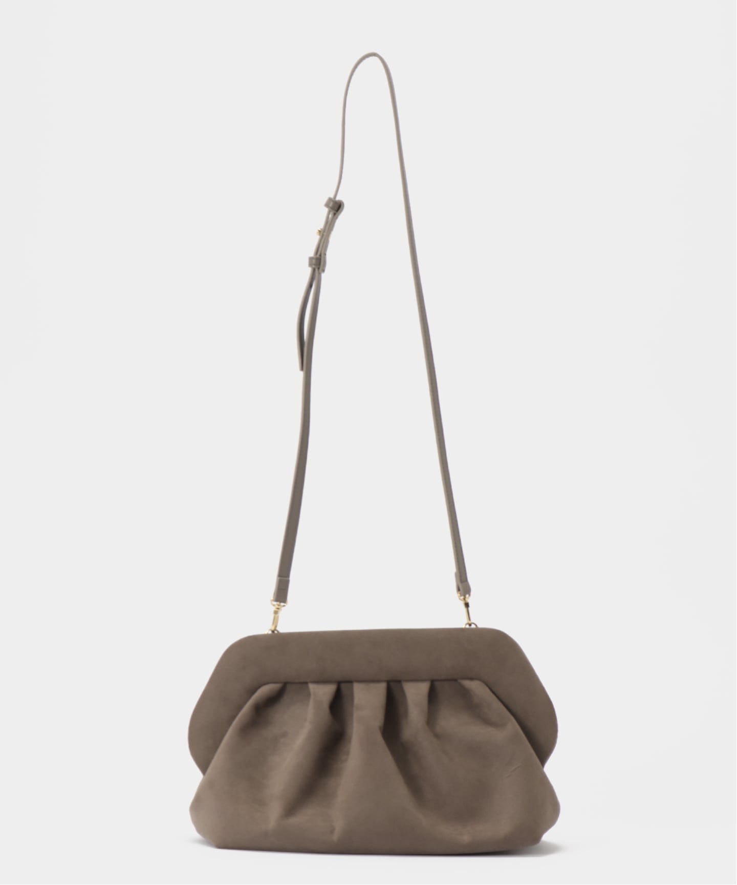 THEMOIRE/テモワール】 BIOS SUEDE CLUTCH BAG（クラッチバッグ）｜L