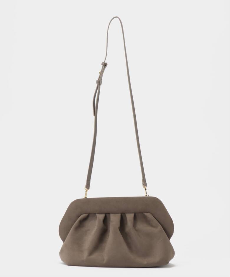 THEMOIRE/テモワール】 BIOS SUEDE CLUTCH BAG（クラッチバッグ）｜L 