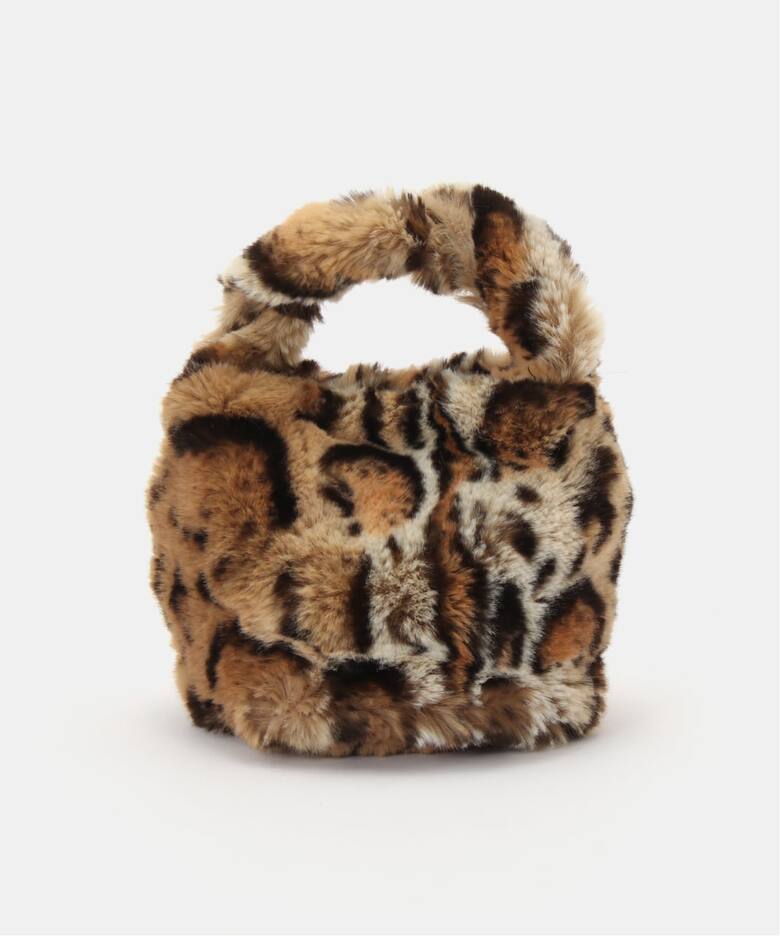 A POINT/アーポワン】 MINI La Faux Fur Bag（ハンドバッグ）｜L 