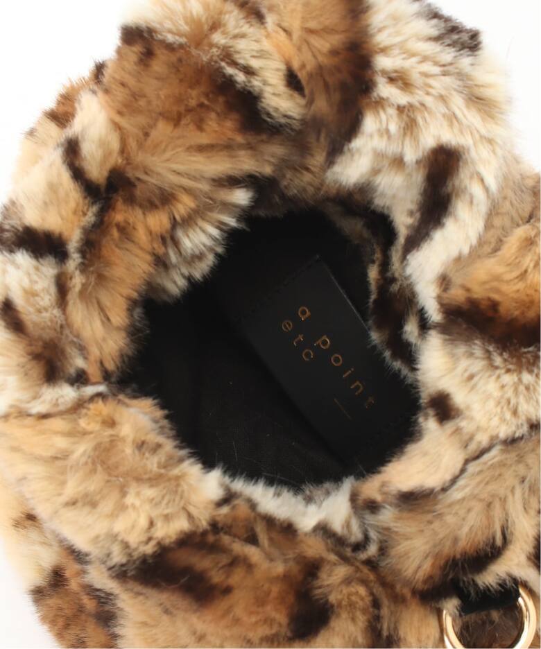 A POINT/アーポワン】 MINI La Faux Fur Bag（ハンドバッグ）｜L 