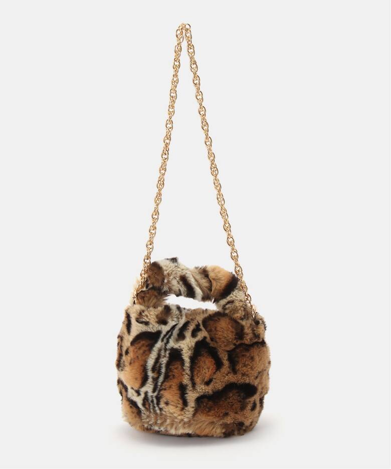A POINT/アーポワン】 MINI La Faux Fur Bag（ハンドバッグ）｜L 