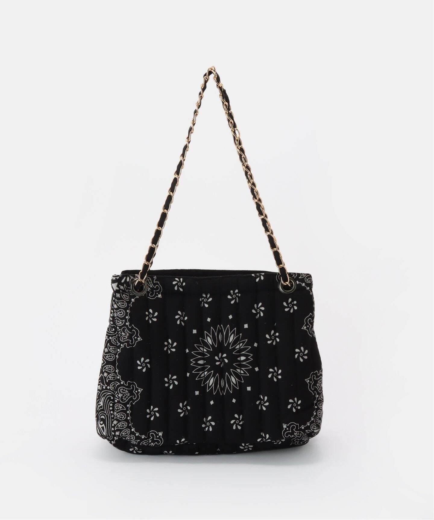【SALE】 MALUS/マリュス】 Bandana quilting shoulder bag（トートバッグ バッグ