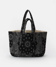 MALUS/マリュス】 Bandana quilting big tote（トートバッグ）｜L 