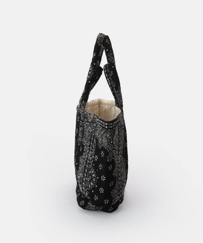 MALUS/マリュス】 Bandana quilting big tote（トートバッグ）｜L 