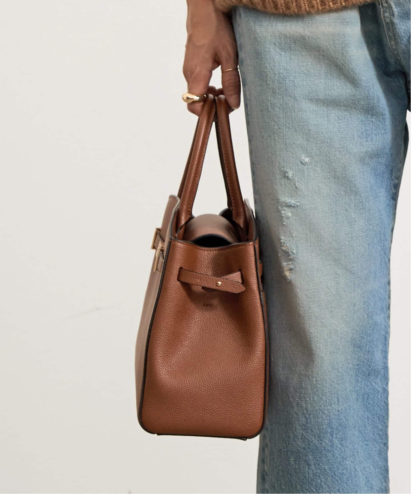 アパルトモンDEMELLIER LONDON hand bag DEMELLIER LONDON/デメリエー ロンドン】 MIDI TOP HANDLE BAG（その他