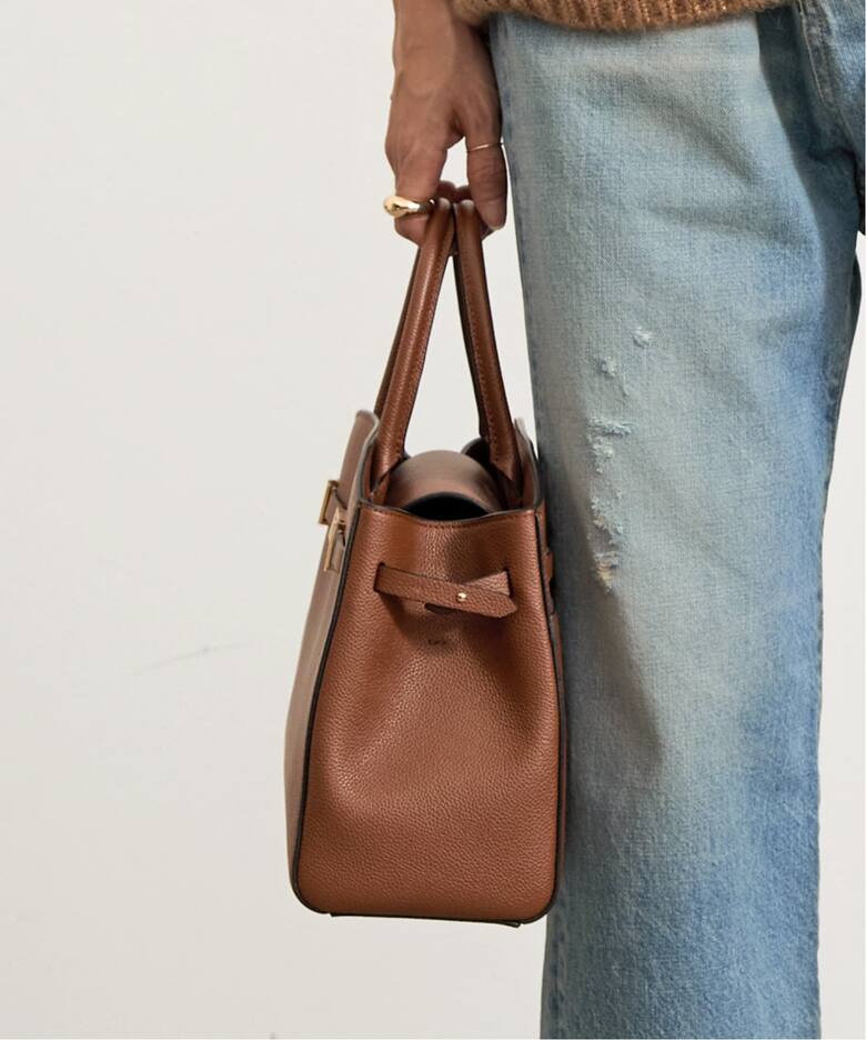 DEMELLIER LONDON/デメリエー ロンドン】 MIDI TOP HANDLE BAG（その他 