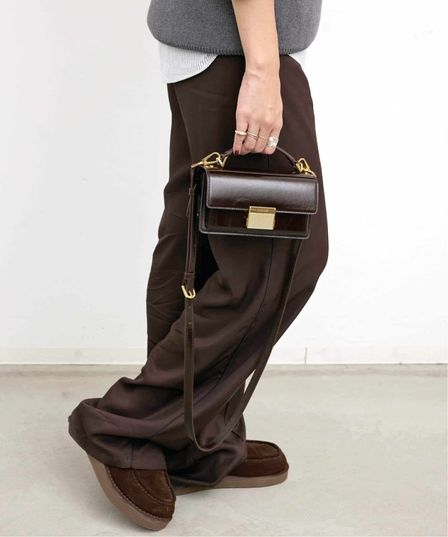 ゴールデングース　バック　ドゥーズィエム アパルトモン ap studio GOLDEN GOOSE/ゴールデン グース】 VENEZIA SMALL BAG（ショルダー