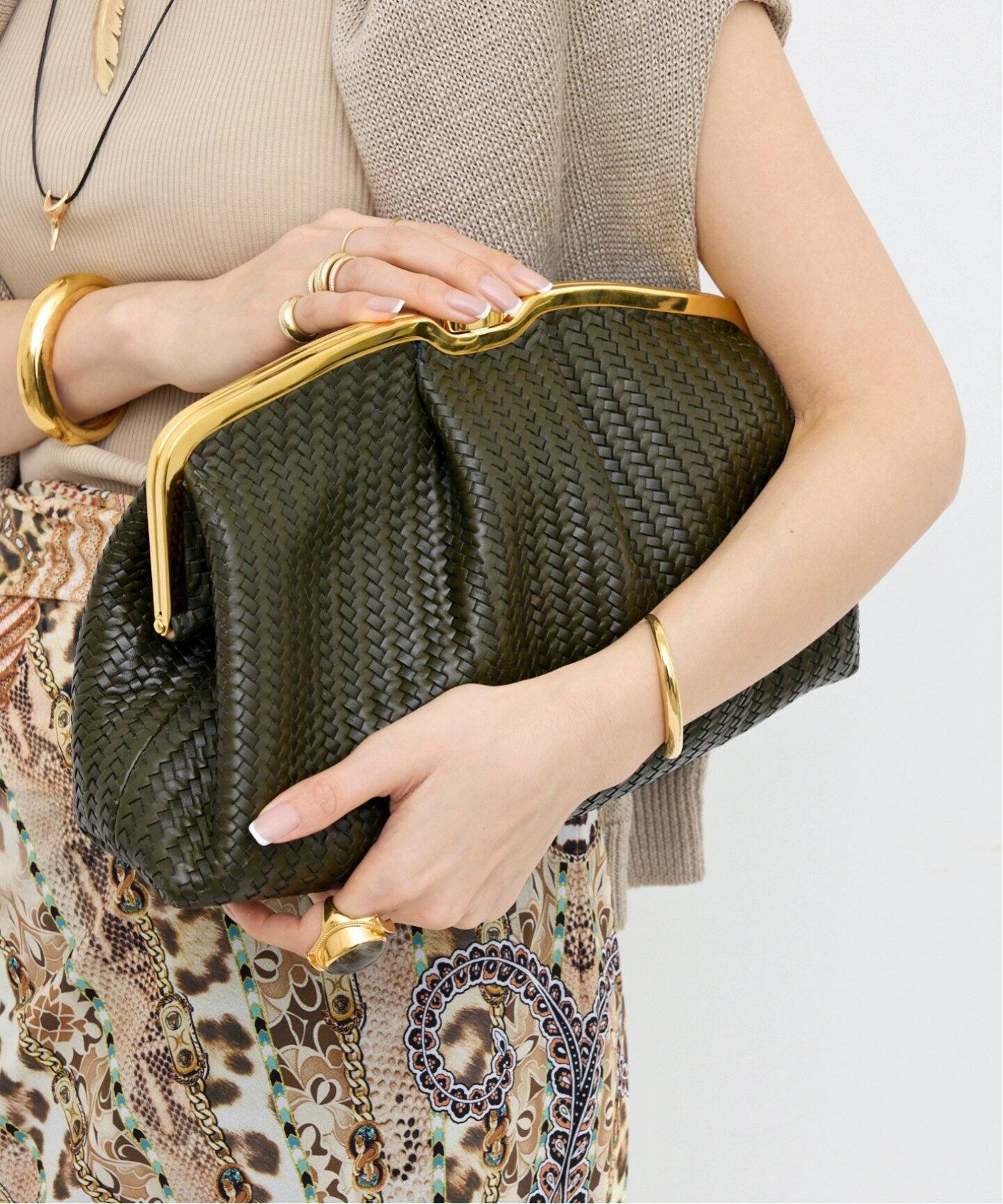 TRAMONTANO/トラモンターノ】 CLUTCH BAG（クラッチバッグ）｜L  