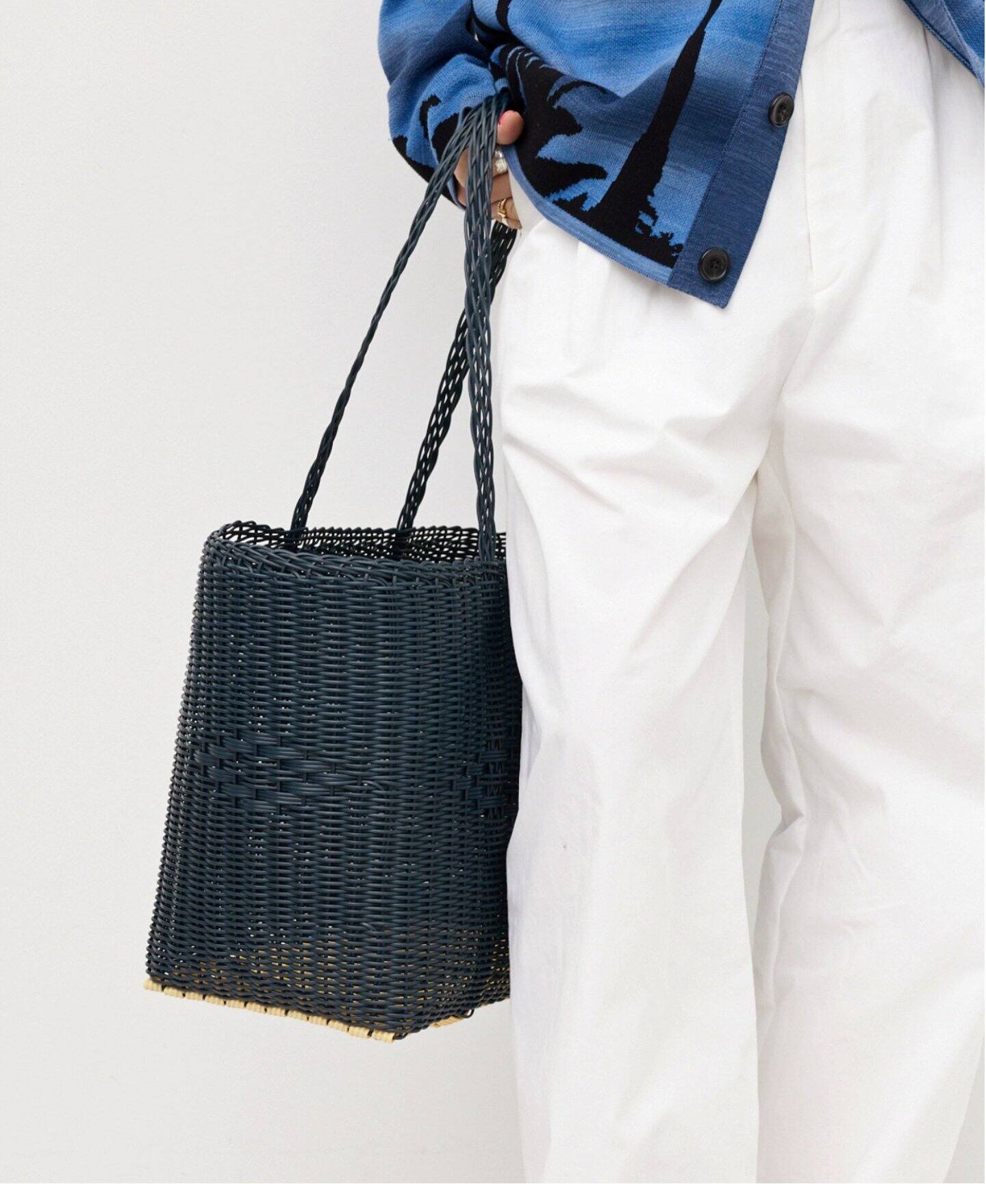 PALOROSA/パロローサ】 BASCKET BAG（かごバッグ）｜L
