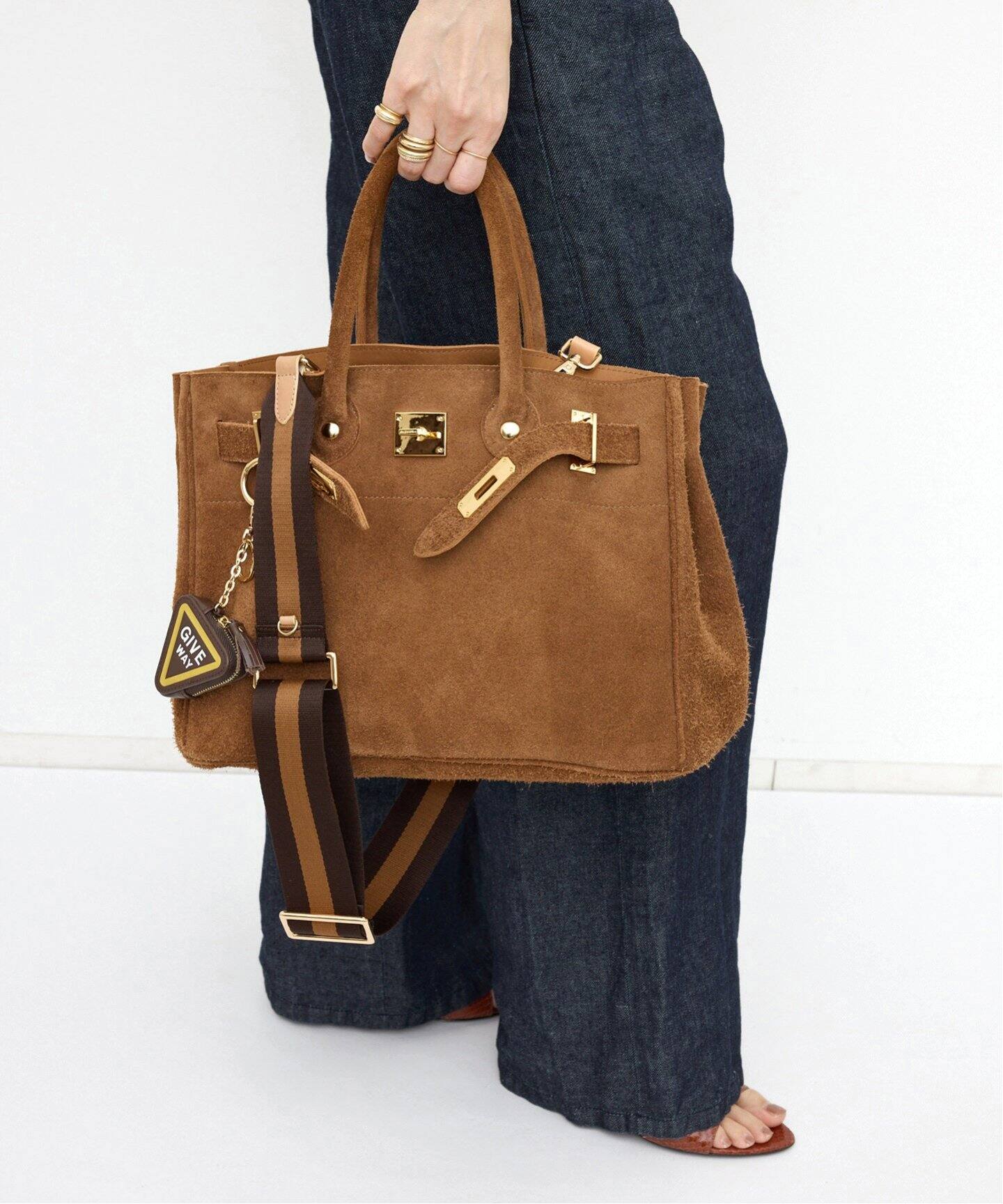 SITA PARANTICA/シータ パランティカ】 SUEDE TOTE BAG（トートバッグ 