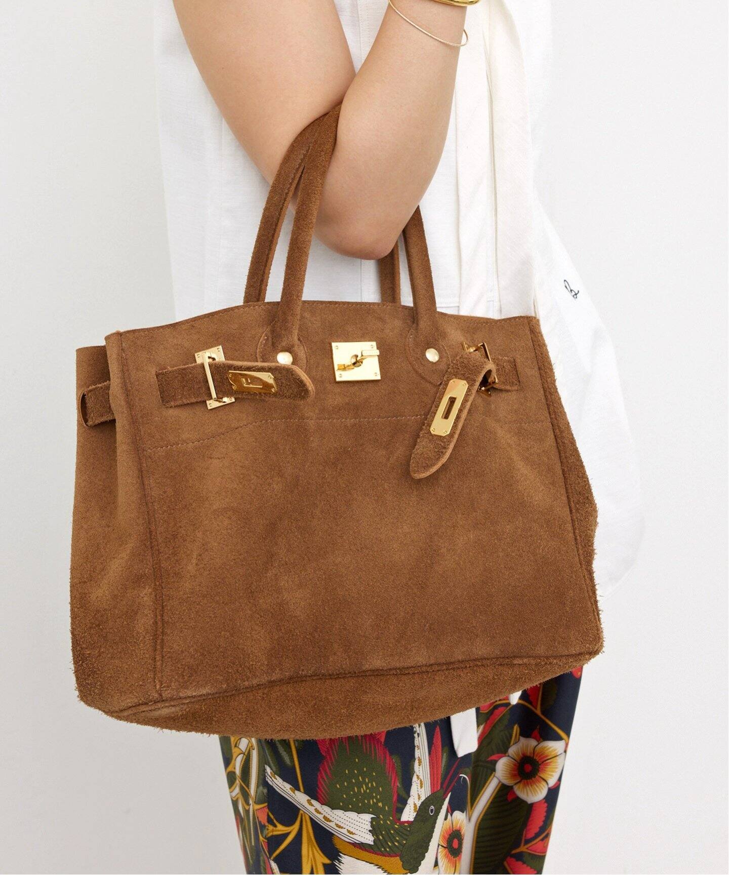 SITA PARANTICA/シータ パランティカ】 SUEDE TOTE BAG（トートバッグ  