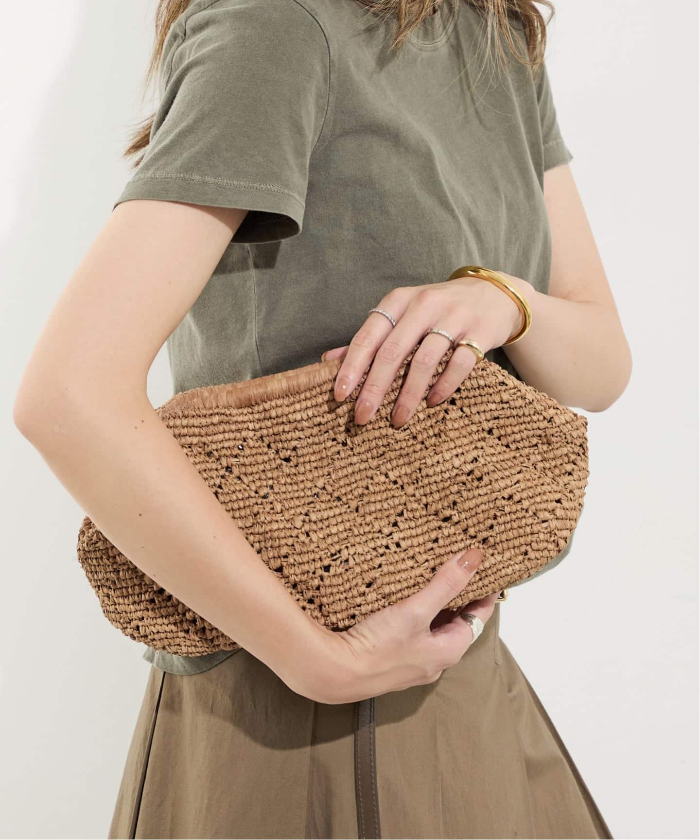 L'AppartementアパルトモンSUN AND GREEN 新品バッグM L'Appartement DEUXIEME CLASSE - 【SUN AND GREEN/サンアンド