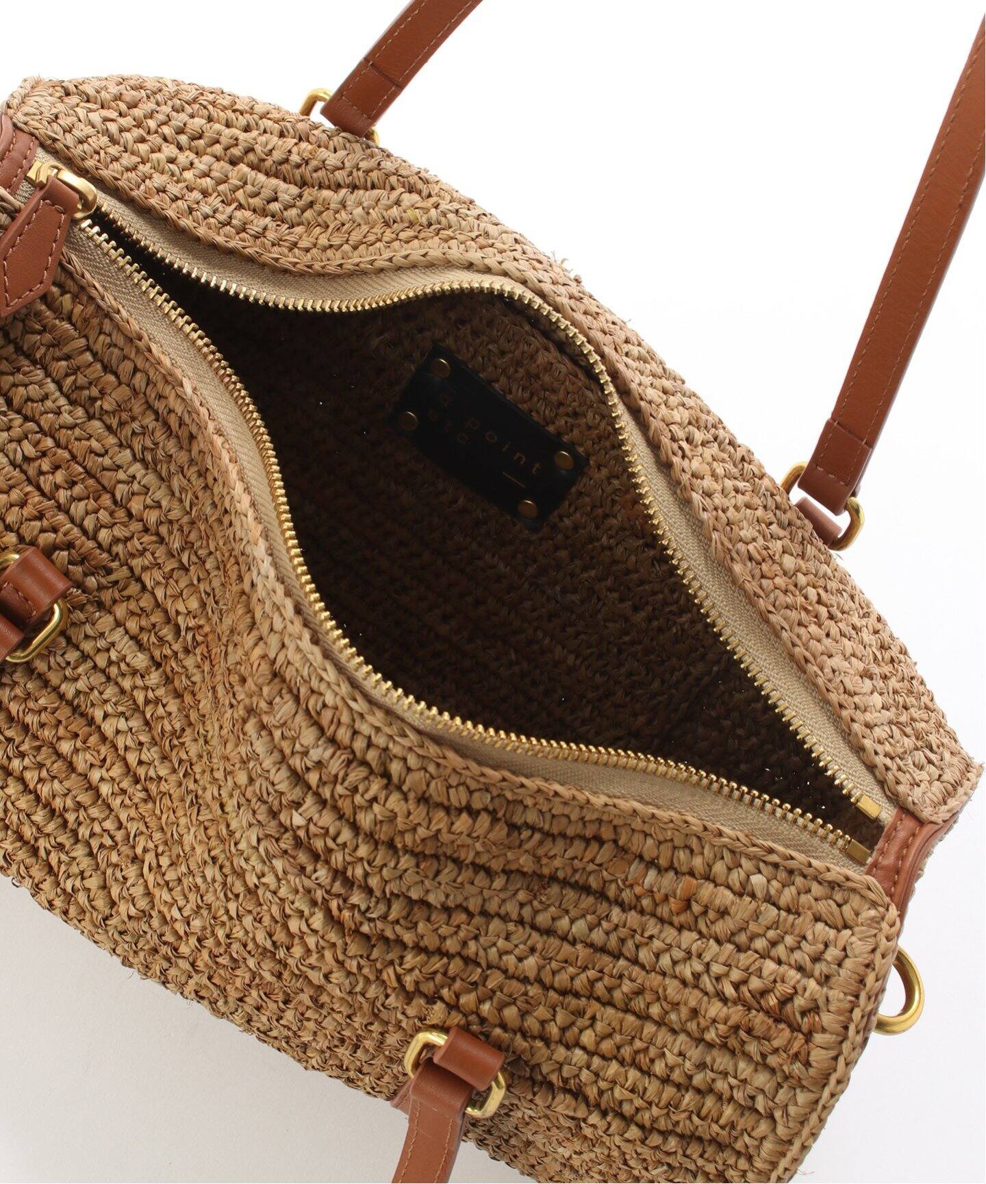 L'Appartement A POINT/アーポワンRAPHIA BAG