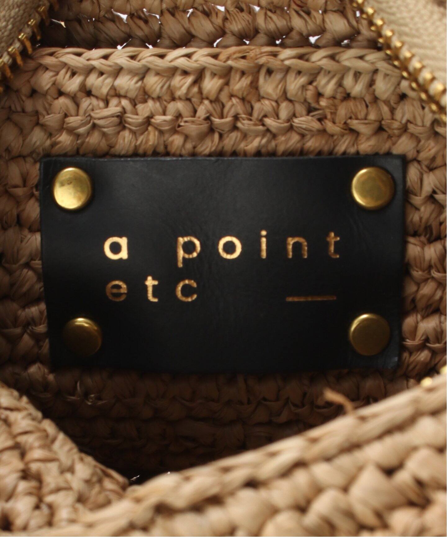 A POINT/アー ポワン】 ZEILA MINI BAG（その他バッグ）｜L