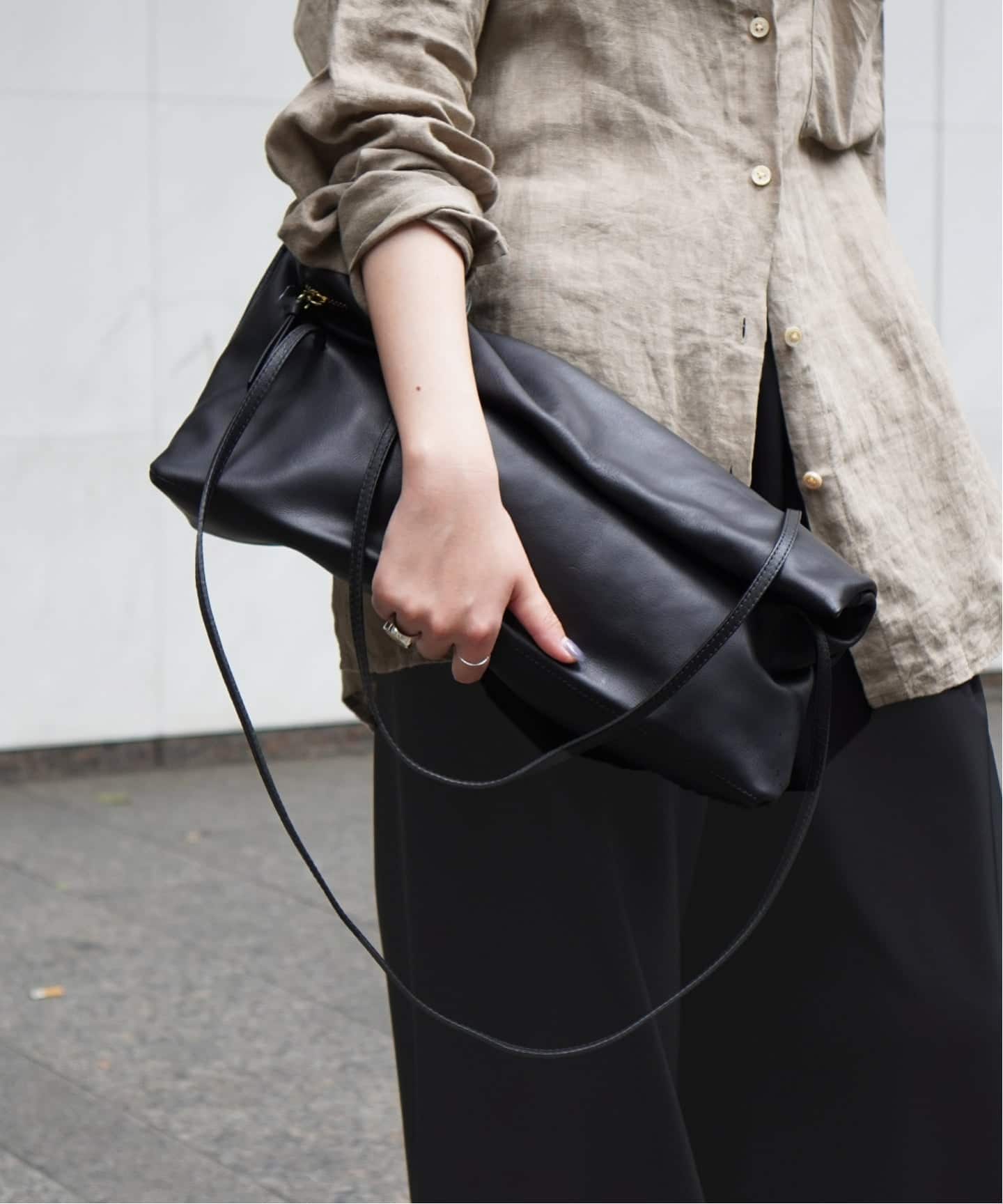 arron/ アロン】soft leather bag（ハンドバッグ）｜AP STUDIO
