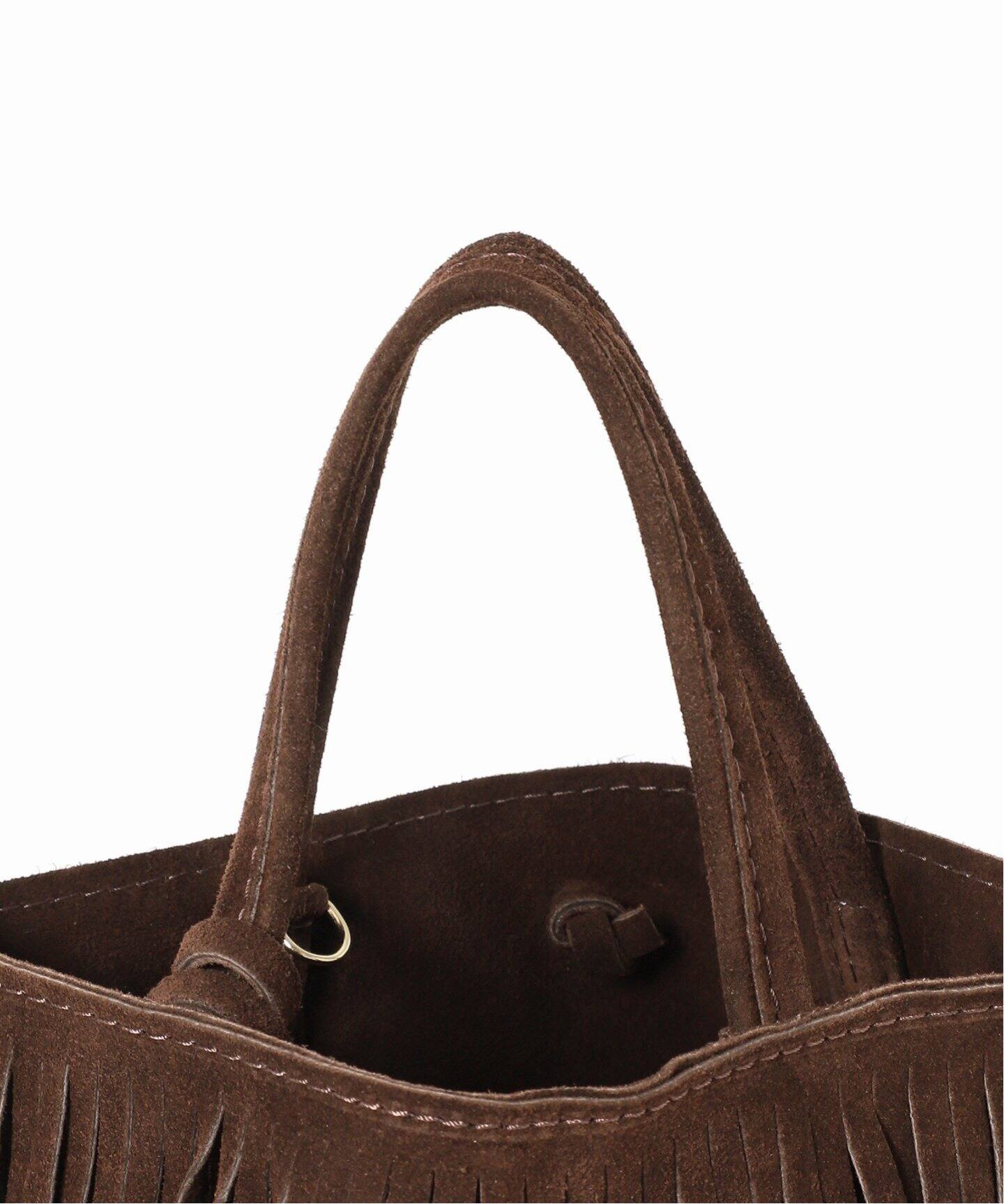 MARLON/マーロン】Suede fringe BAG（ハンドバッグ）｜AP STUDIO