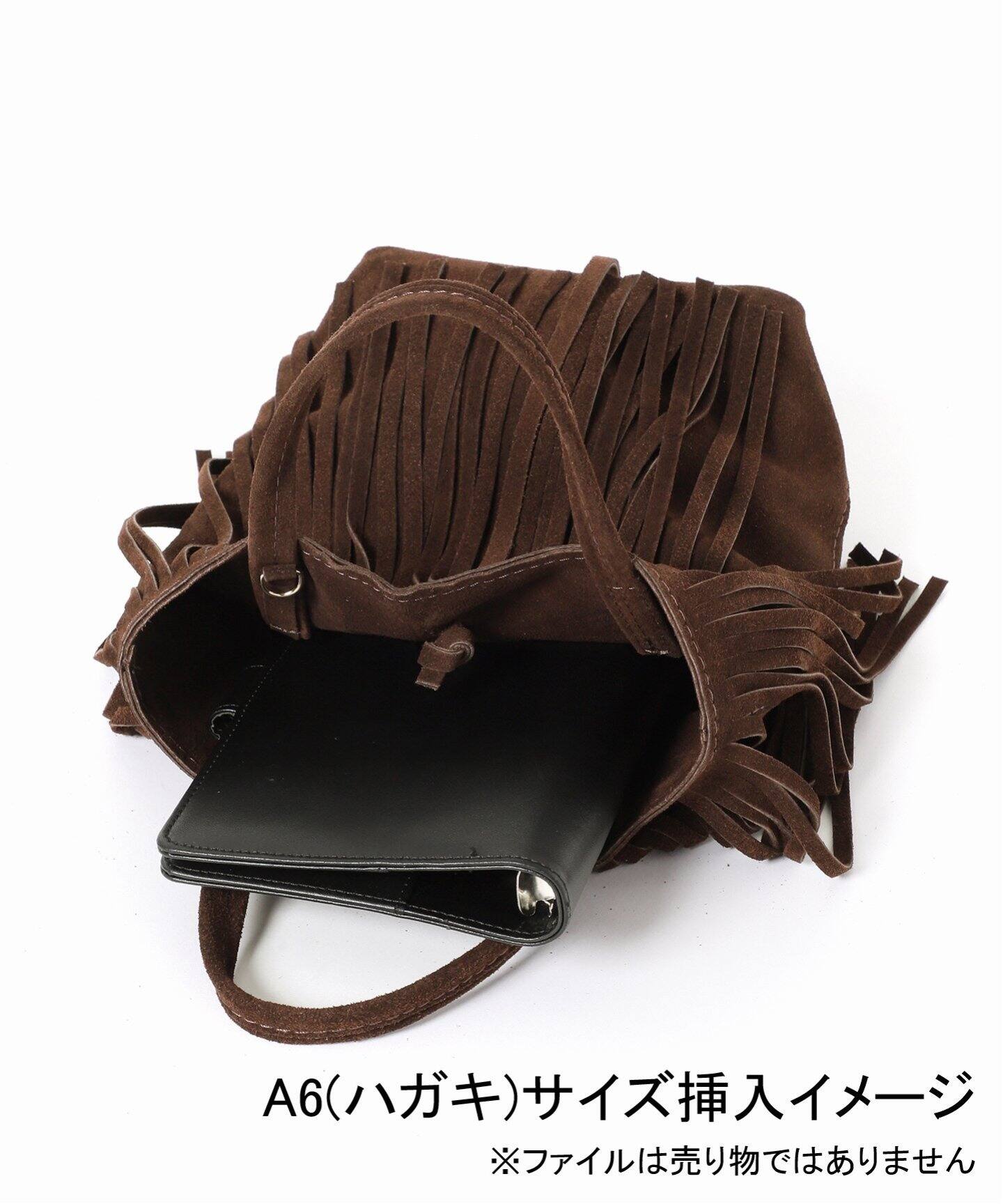 MARLON/マーロン】Suede fringe BAG（ハンドバッグ）｜AP STUDIO