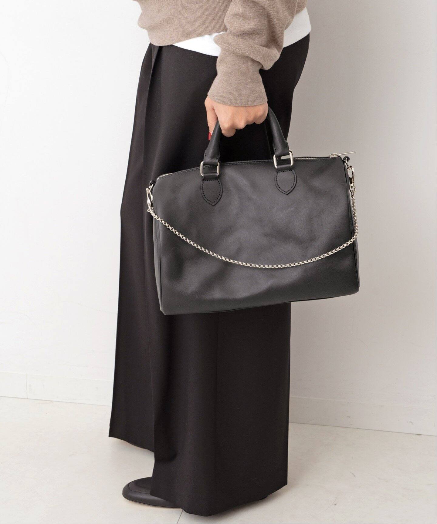 SITA PARANTICA/シータパランティカ 】 チェーンボストンバッグ  