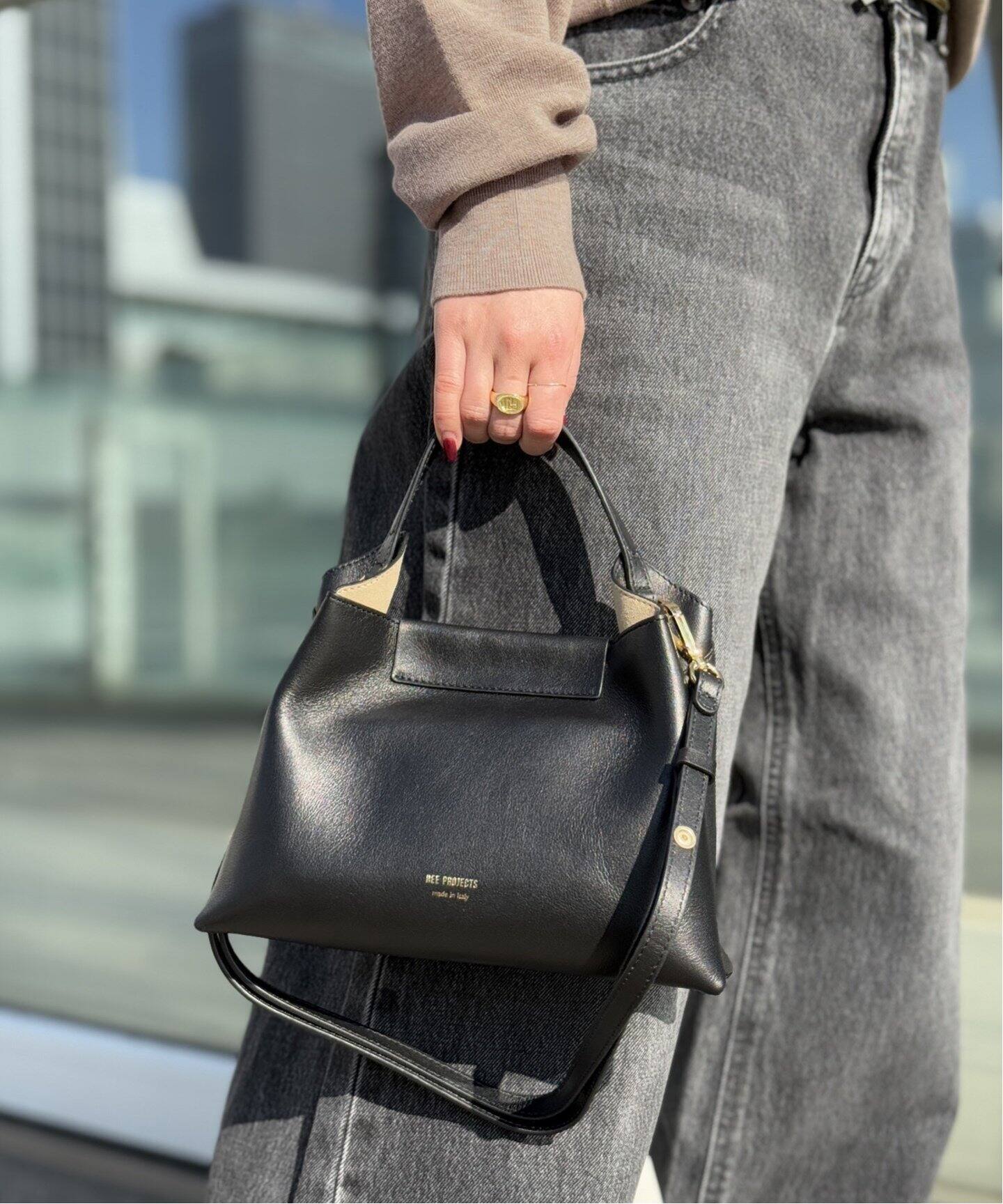 REE PROJECTS/リー・プロジェクト】mini single handle Bag 