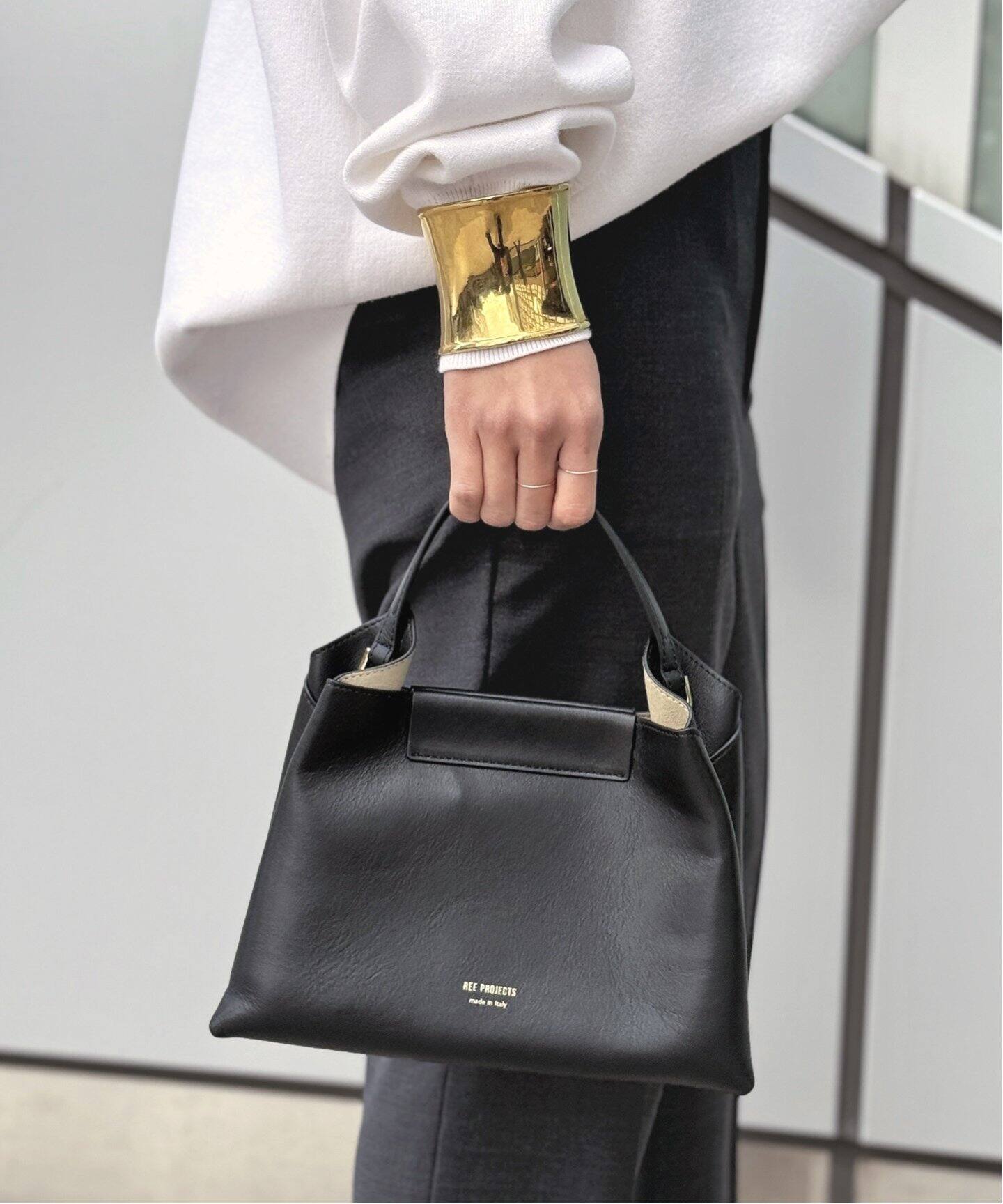 REE PROJECTS/リー・プロジェクト】mini single handle Bag 