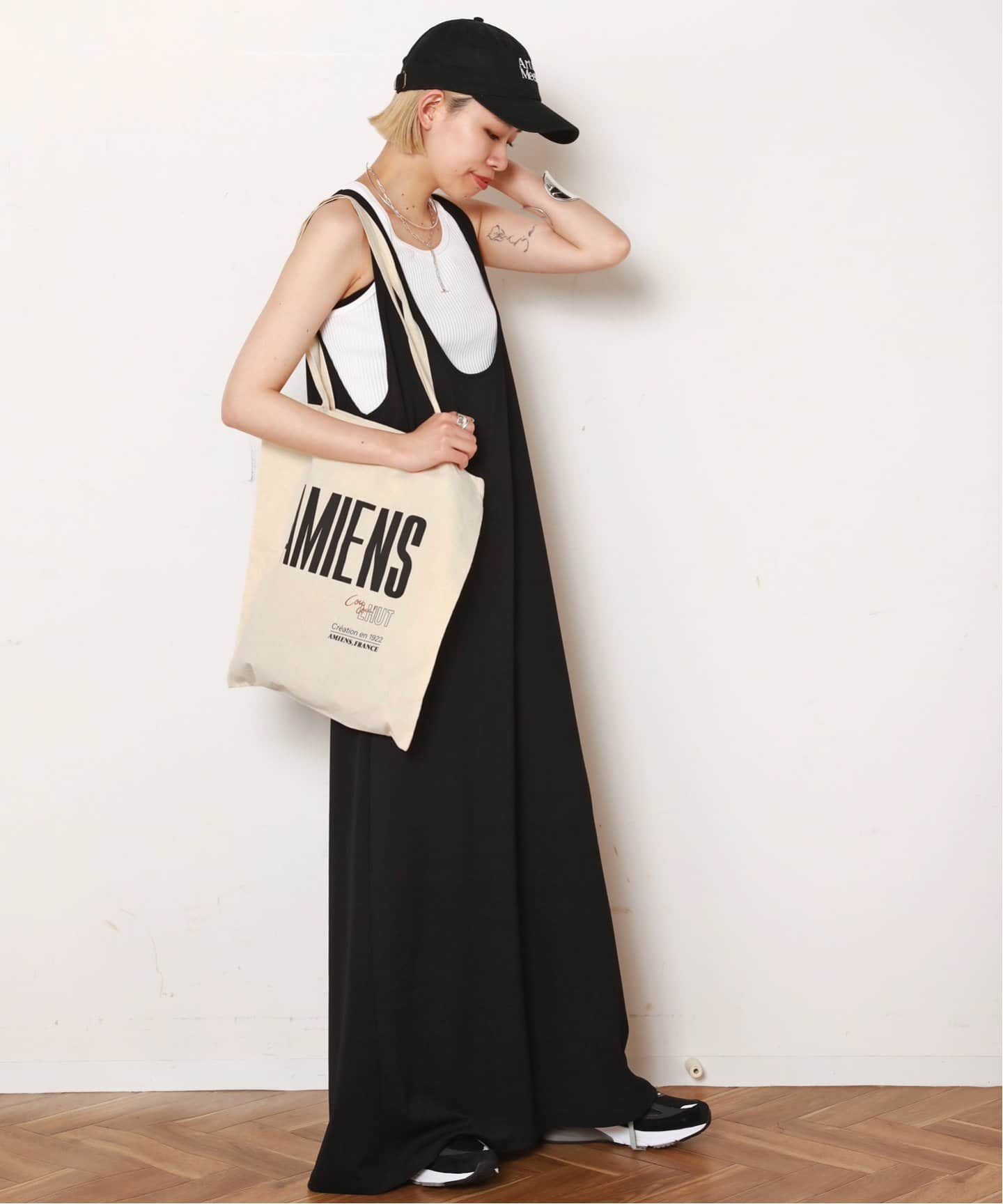 La Hutte/ラ ユット】AMIENS Logo tote bag（トートバッグ）｜AP