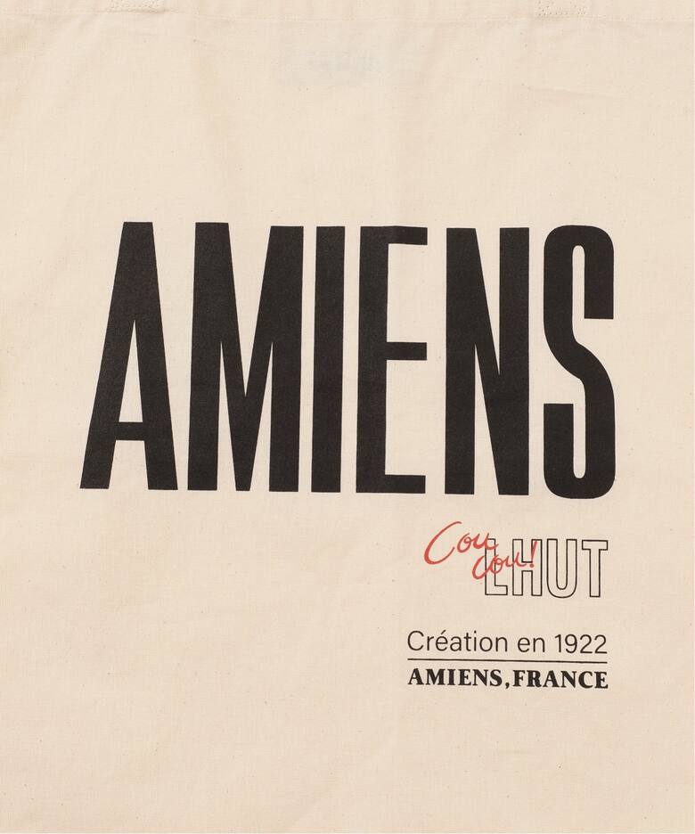 La Hutte/ラ ユット】AMIENS Logo tote bag（トートバッグ）｜AP 