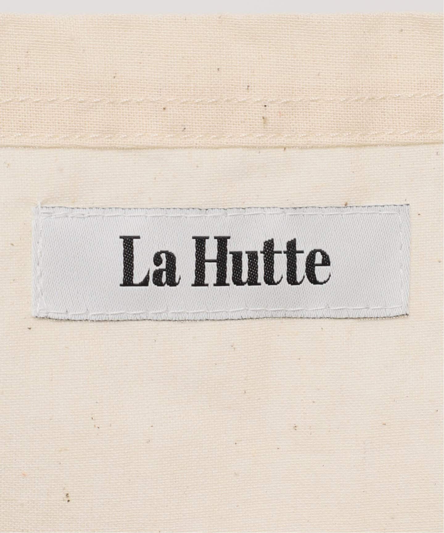 La Hutte/ラ ユット】AMIENS Logo tote bag（トートバッグ）｜AP