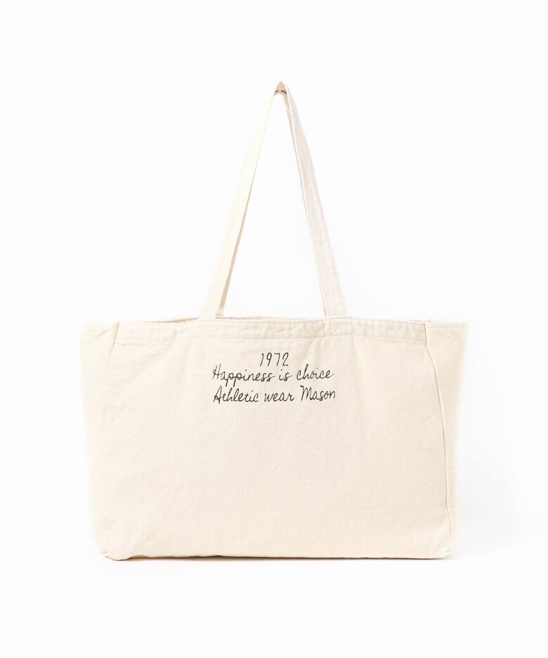 athletic wear MASON】別注Smile tote Bag（トートバッグ）｜AP STUDIO 
