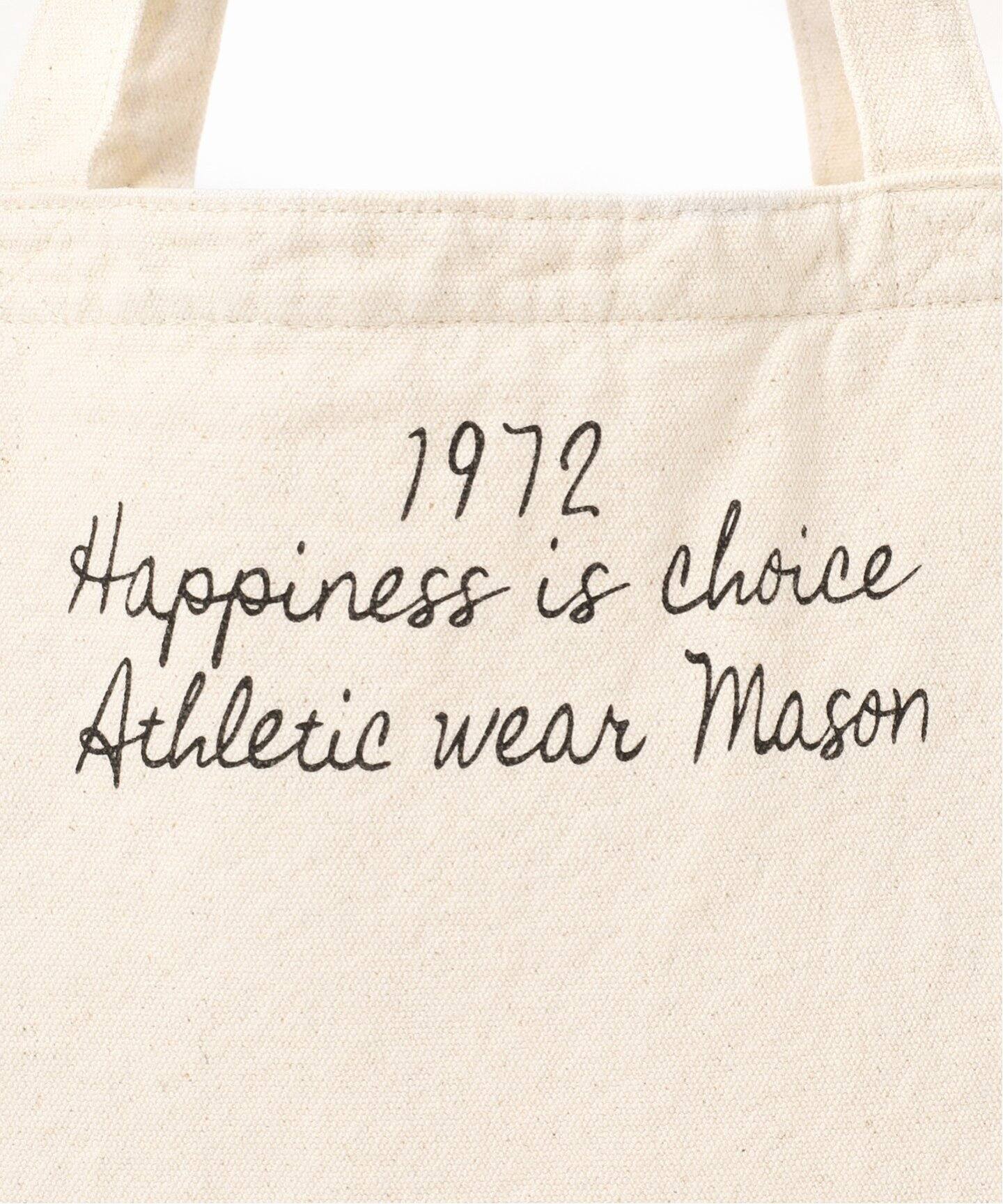 athletic wear MASON】別注Smile tote Bag（トートバッグ）｜AP STUDIO 